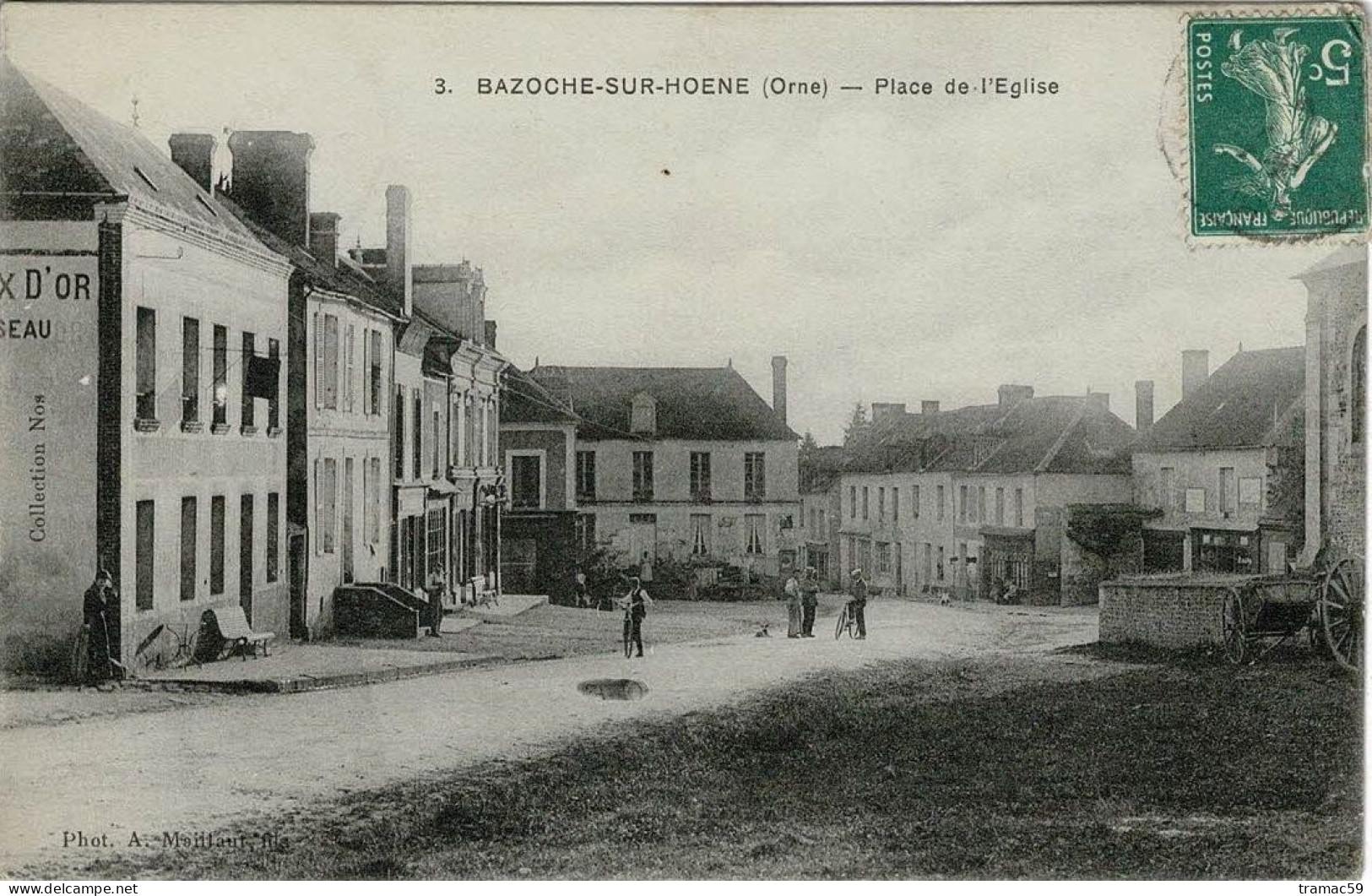 BAZOCHES SUR HOENE 61 - PLACE DE L EGLISE - Bazoches Sur Höne