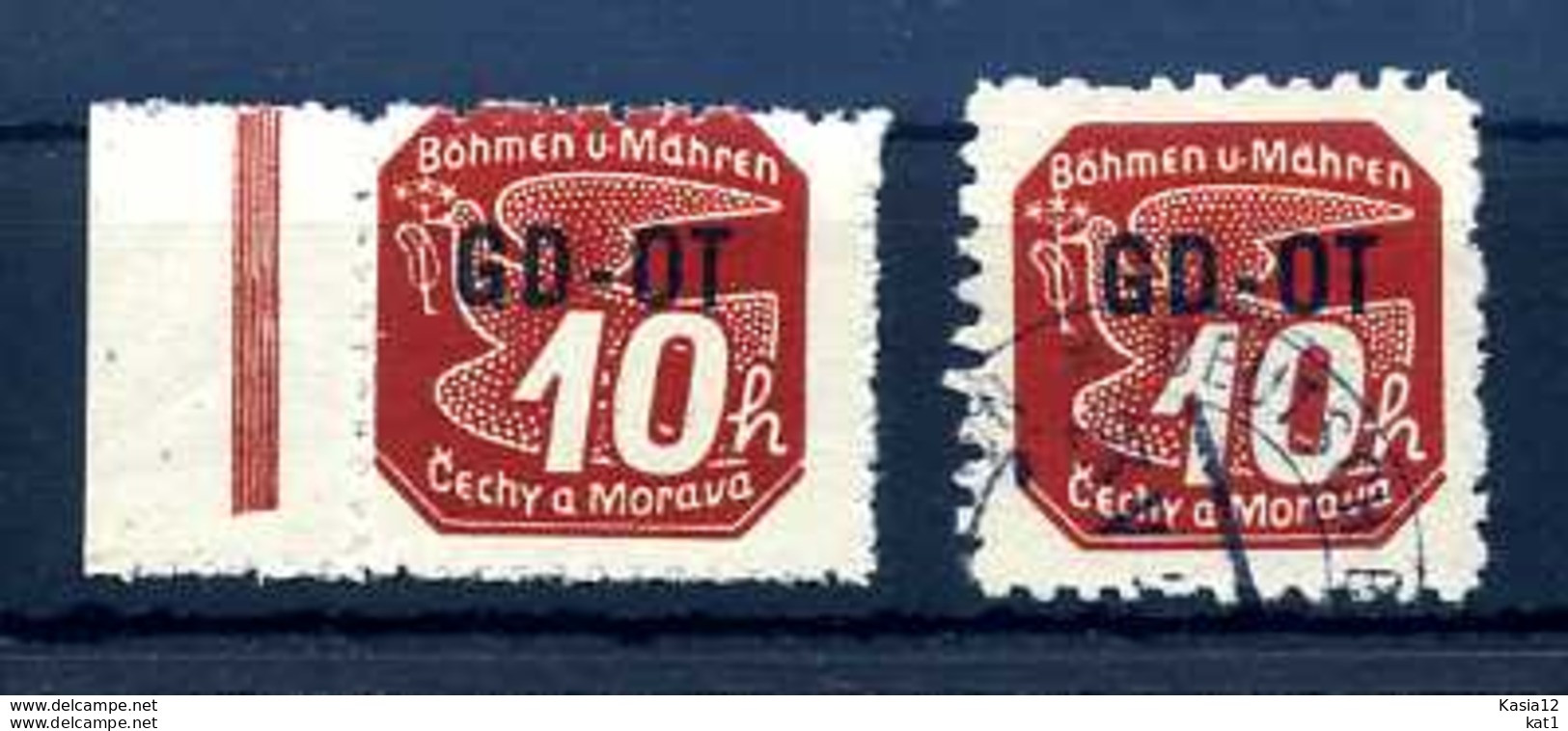 Z56674)B&M 51 Privatzähnung**/gest. - Used Stamps