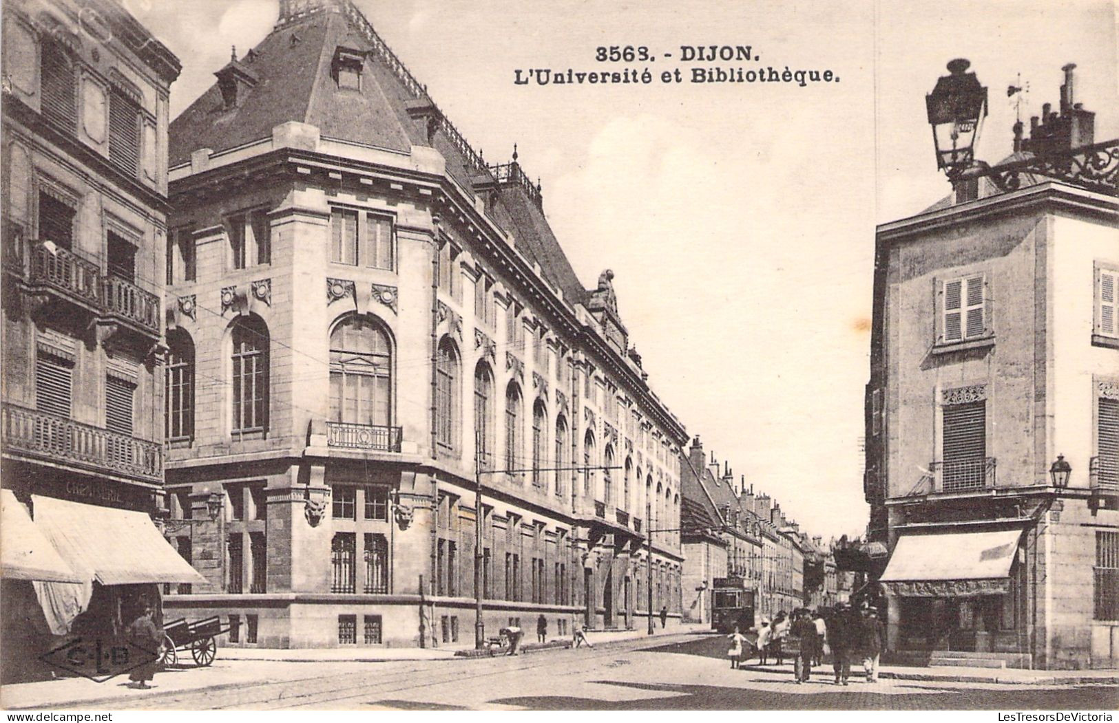 FRANCE - Dijon - L'université Et Bibliothèque - Carte Postale Ancienne - Dijon