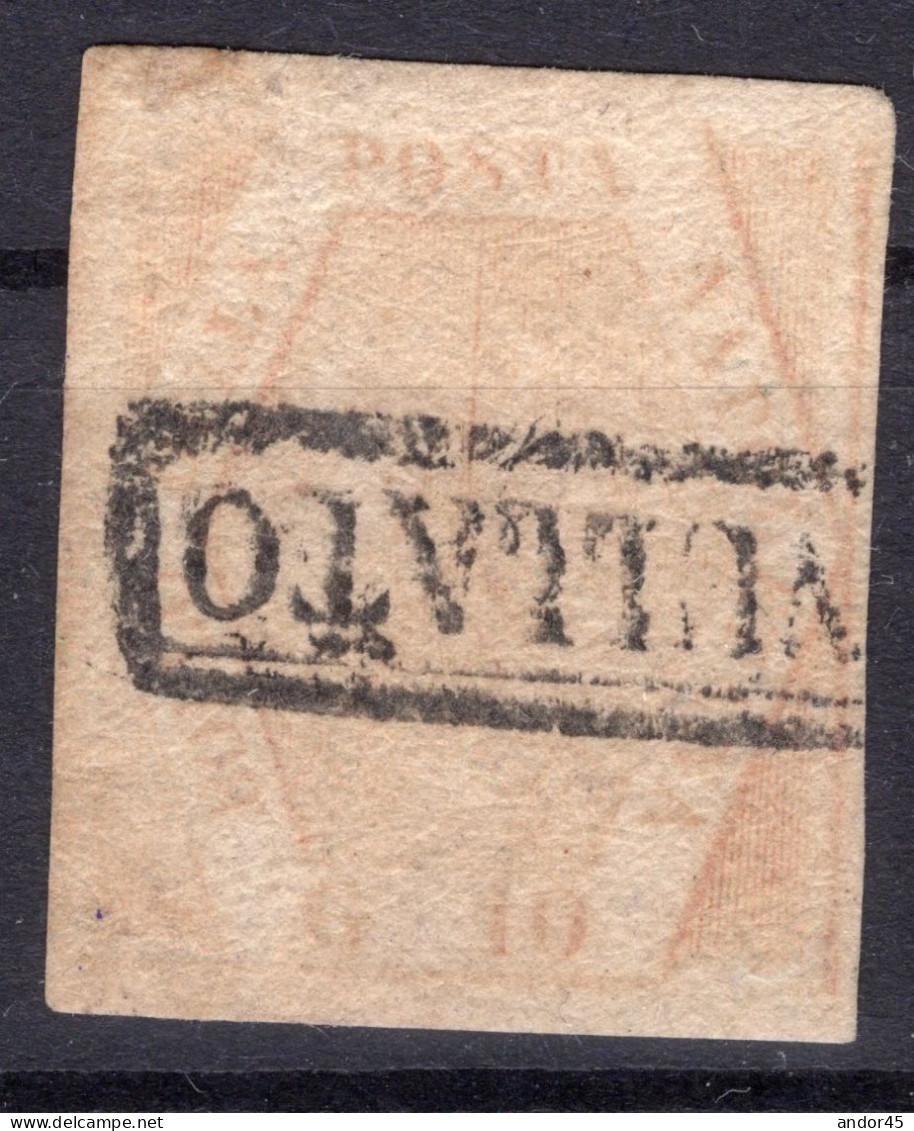 10 Gr. SECONDA TAVOLA SASS 11a USATO CON OTTIMI MARGINI FIRMA BALLABIO RARO  Cv 850 +++ - Napoli