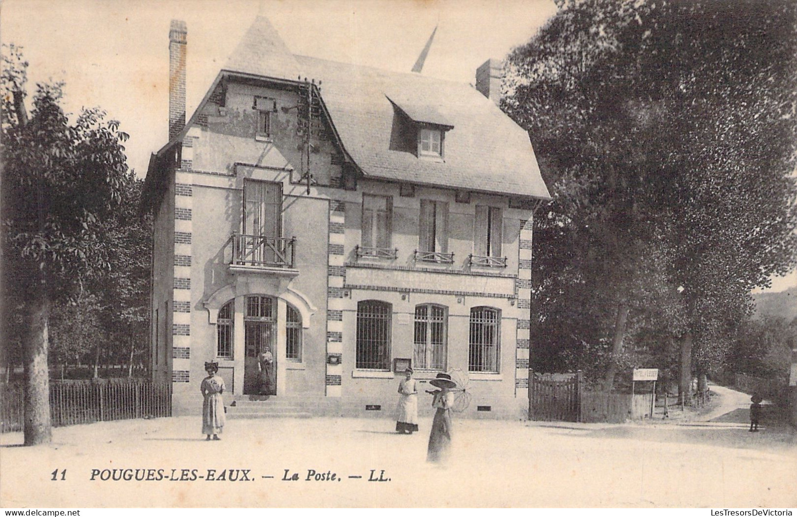 FRANCE - Pougues Les Eaux - La Poste - Carte Postale Ancienne - Pougues Les Eaux