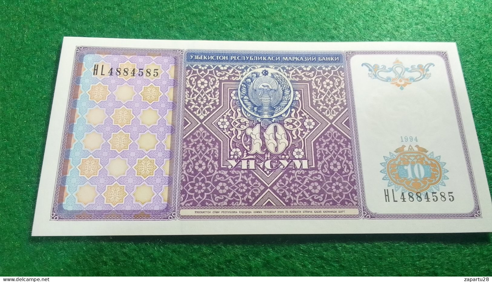 ÖZBEKİSTAN--   10    SOM        UNC - Usbekistan