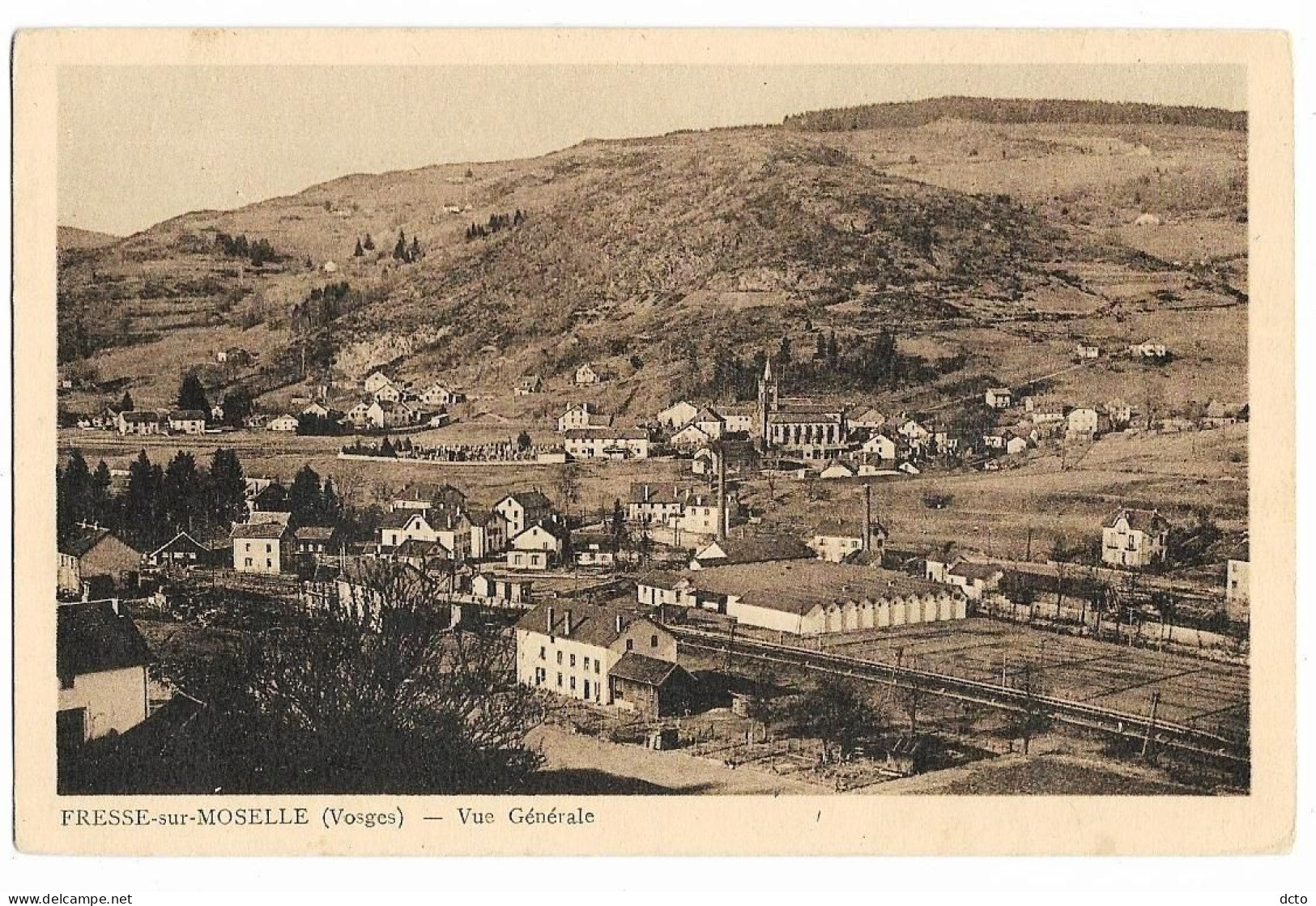FRESSE-sur-MOSELLE (88) Vue Générale Ed. Gabé - Fresse Sur Moselle