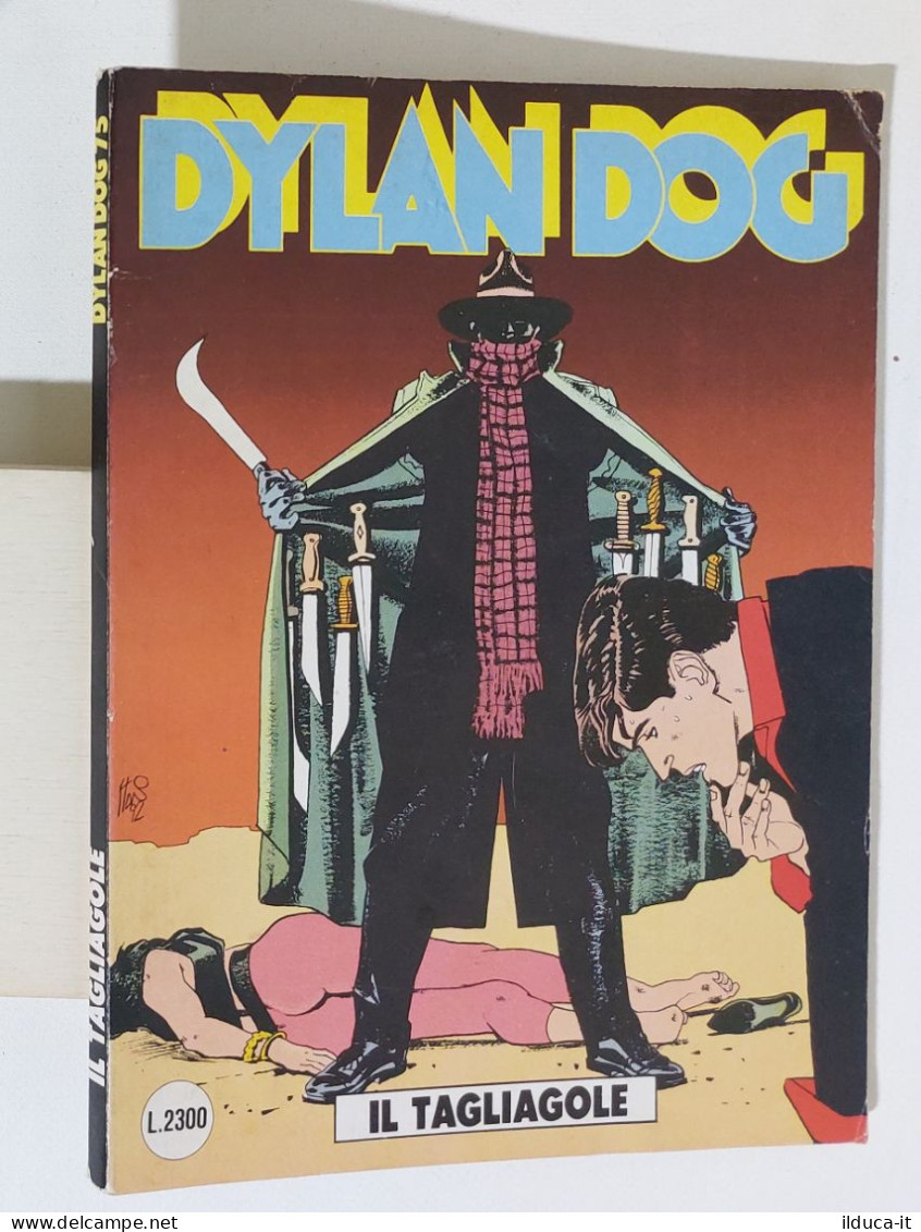 57681 DYLAN DOG N. 75 - Il Tagliagole - Bonelli 1992 - Dylan Dog