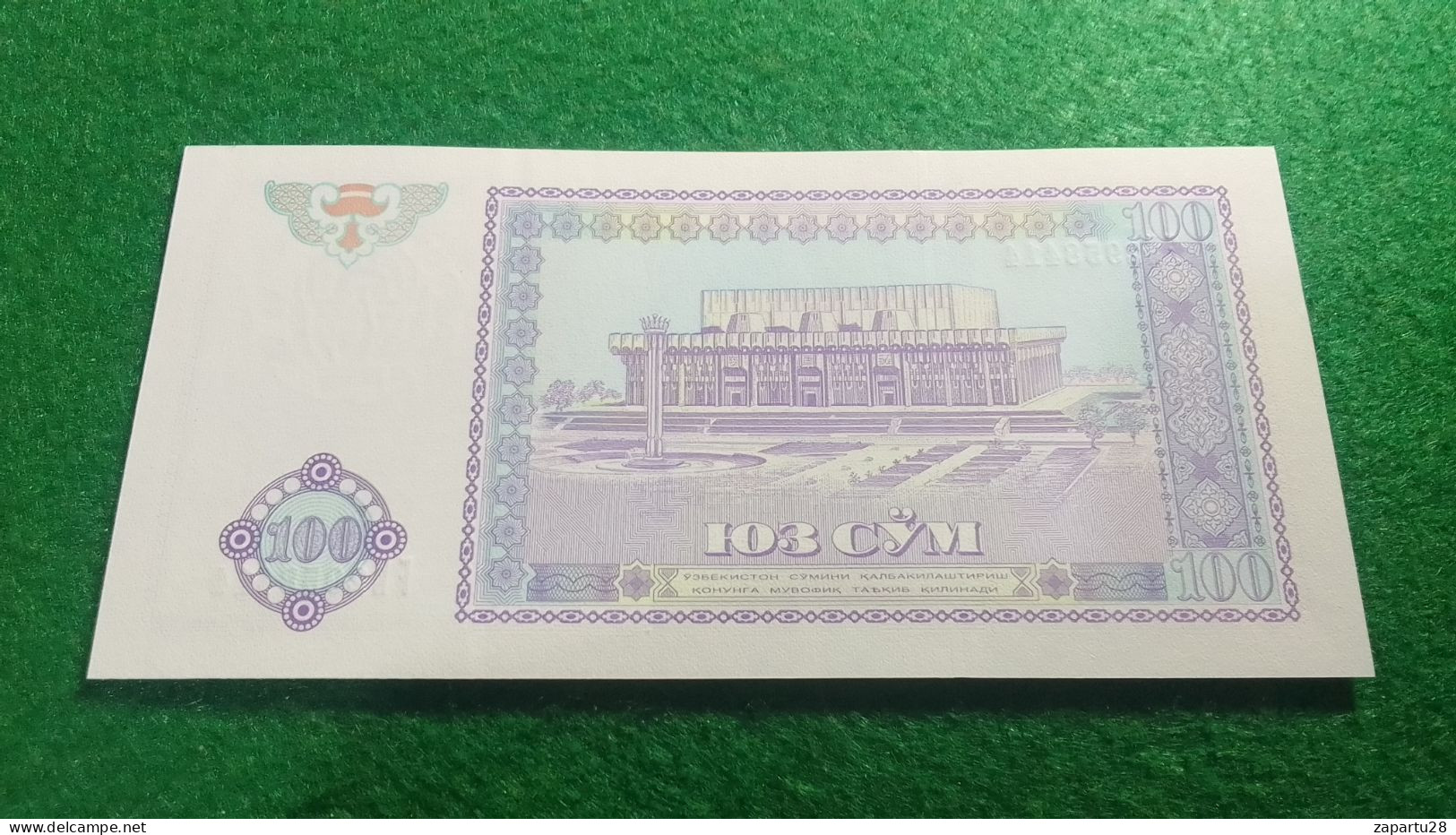 ÖZBEKİSTAN--   100    SOM        UNC - Uzbekistán