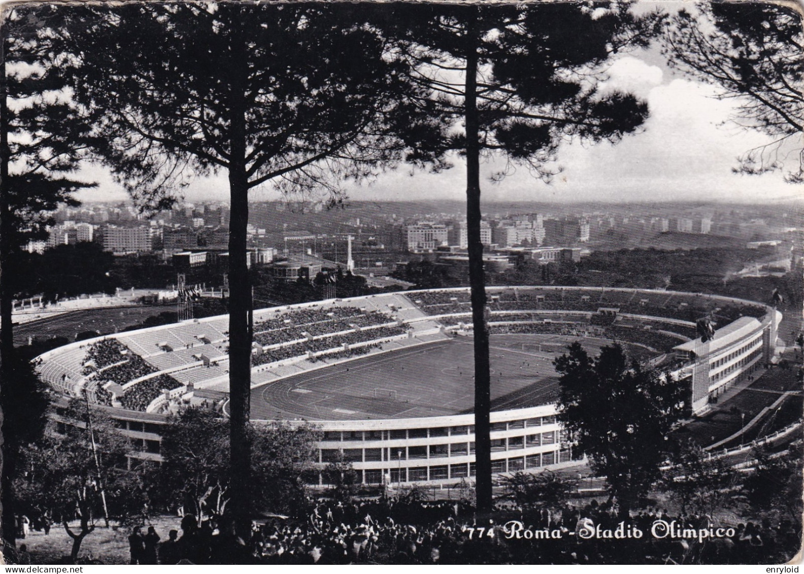 Roma Stadio Olimpico 1957 - Estadios E Instalaciones Deportivas
