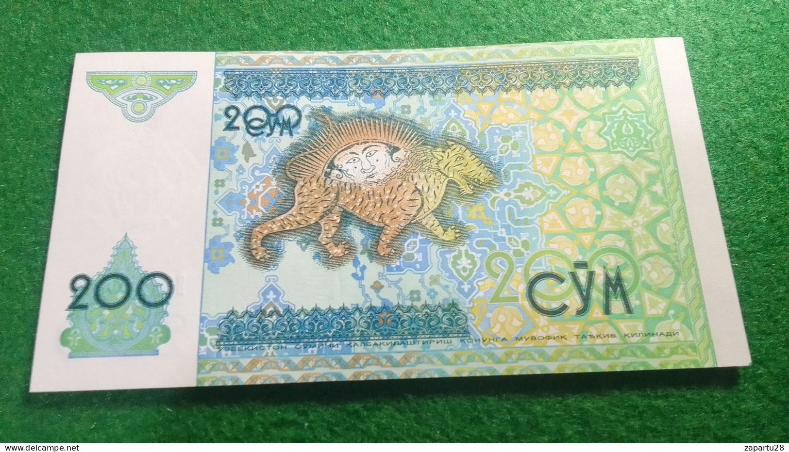 ÖZBEKİSTAN--   200    SOM        UNC - Usbekistan