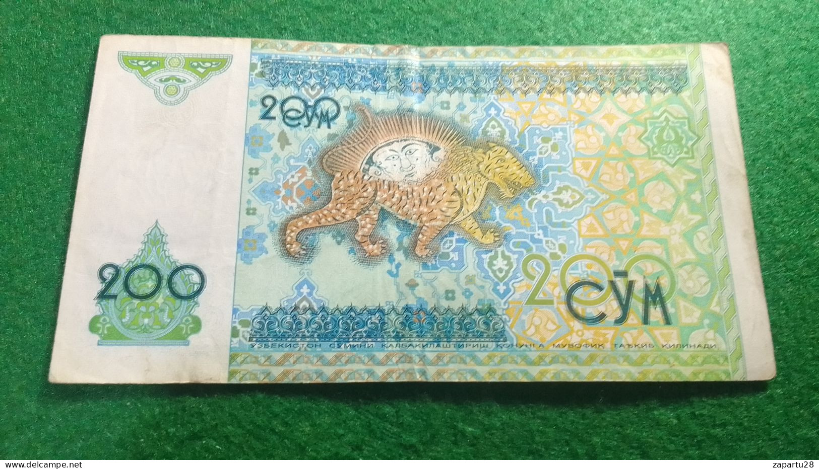 ÖZBEKİSTAN--   200    SOM        UNC - Uzbekistán