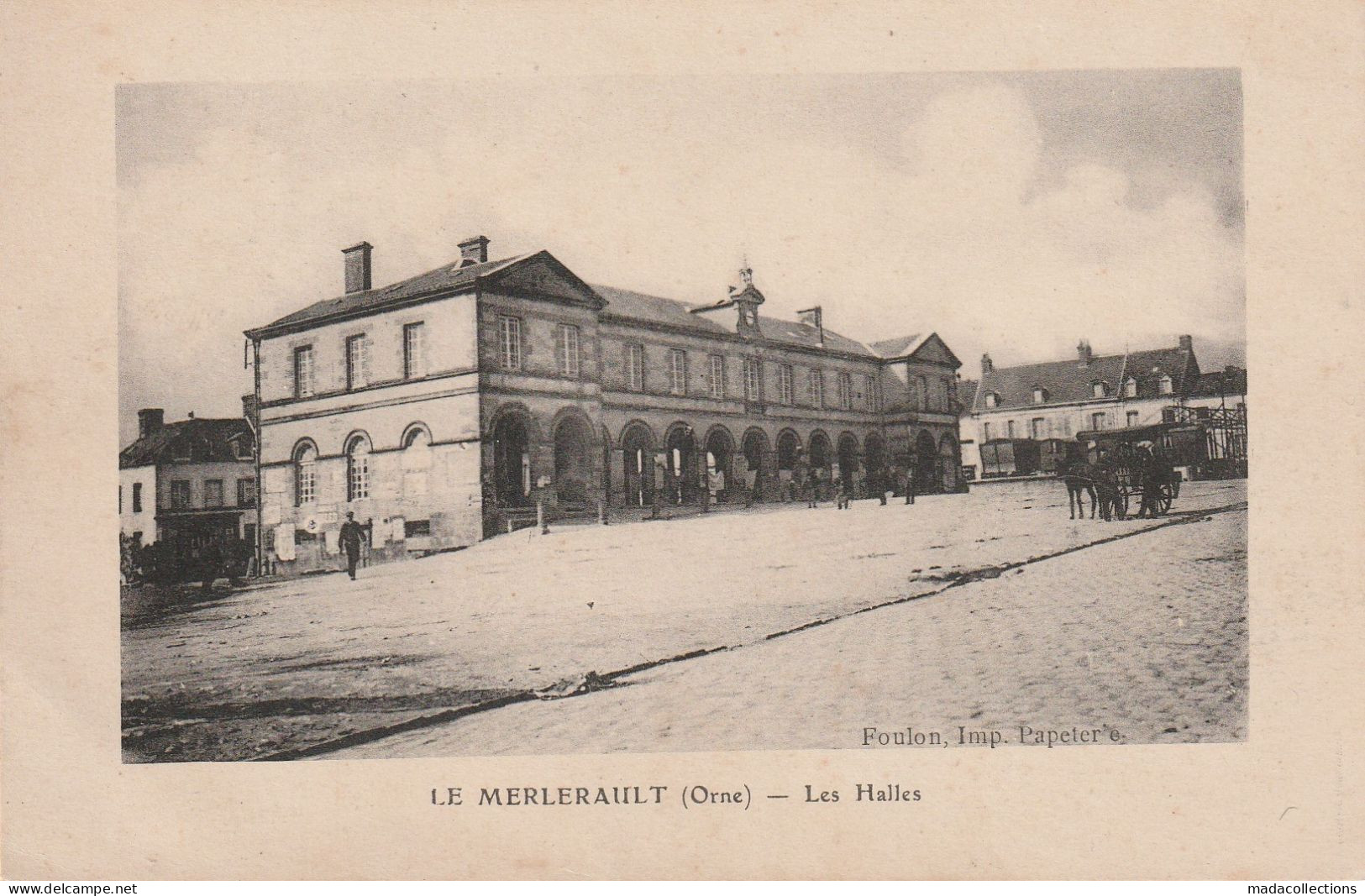Le Merlerault (61 - Orne) Les Halles - Le Merlerault