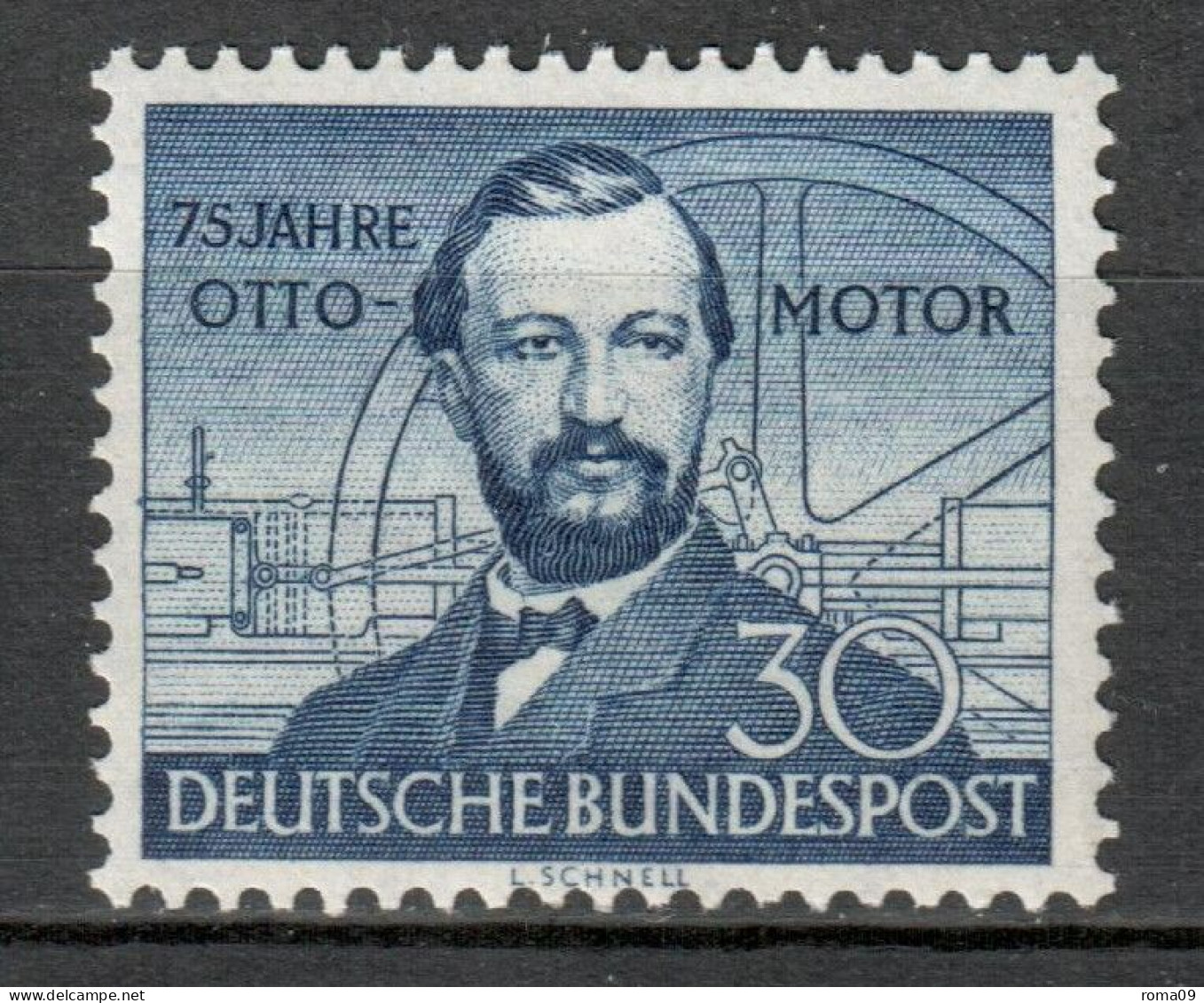 MiNr. 150, Postfrisch; 75 Jahre Otto-Viertakt-Gasmotor - Ungebraucht