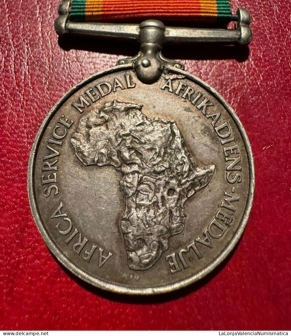 Inglaterra Medalla Por Servicios En África - Otros & Sin Clasificación
