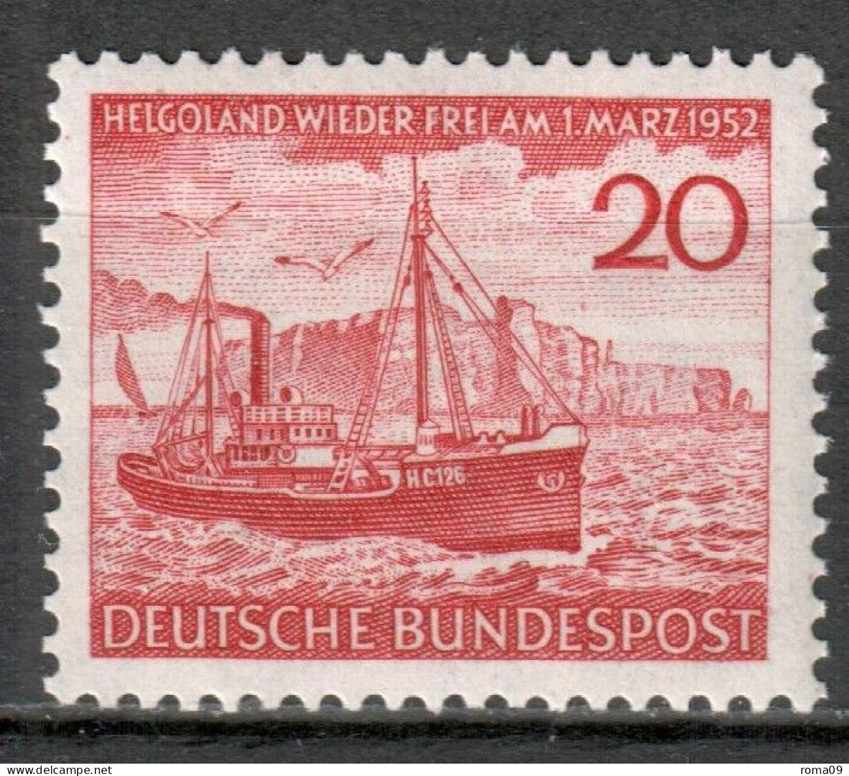 MiNr. 152, Postfrisch; Rückgabe Der Insel Helgoland - Neufs