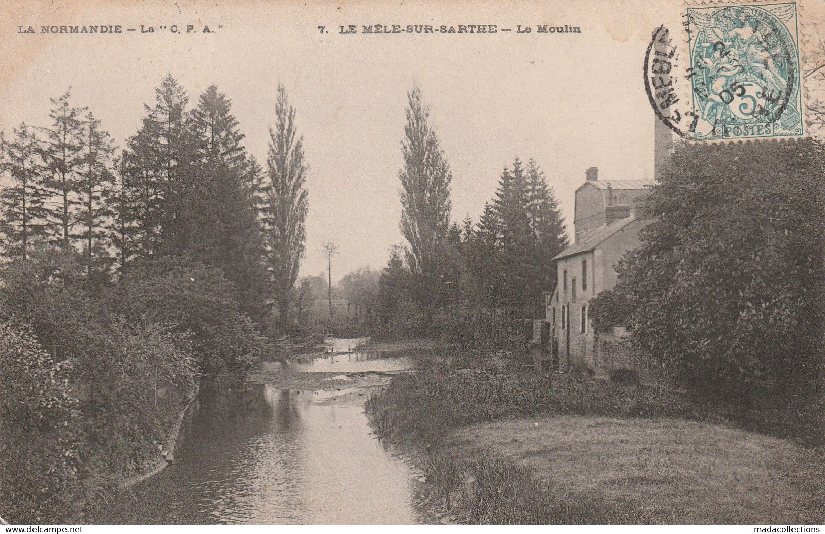 Le Mêle-sur-Sarthe  (61 - Orne) Le Moulin - Le Mêle-sur-Sarthe