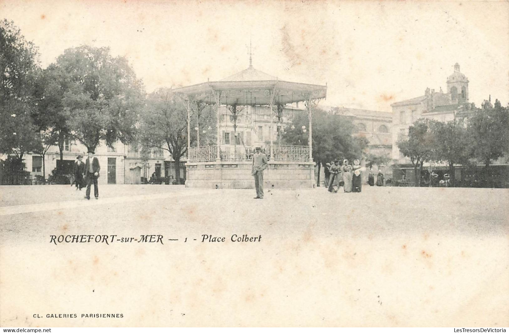 FRANCE - Rochefort - Vue Sur La Place Colbert - Carte Postale Ancienne - Rochefort