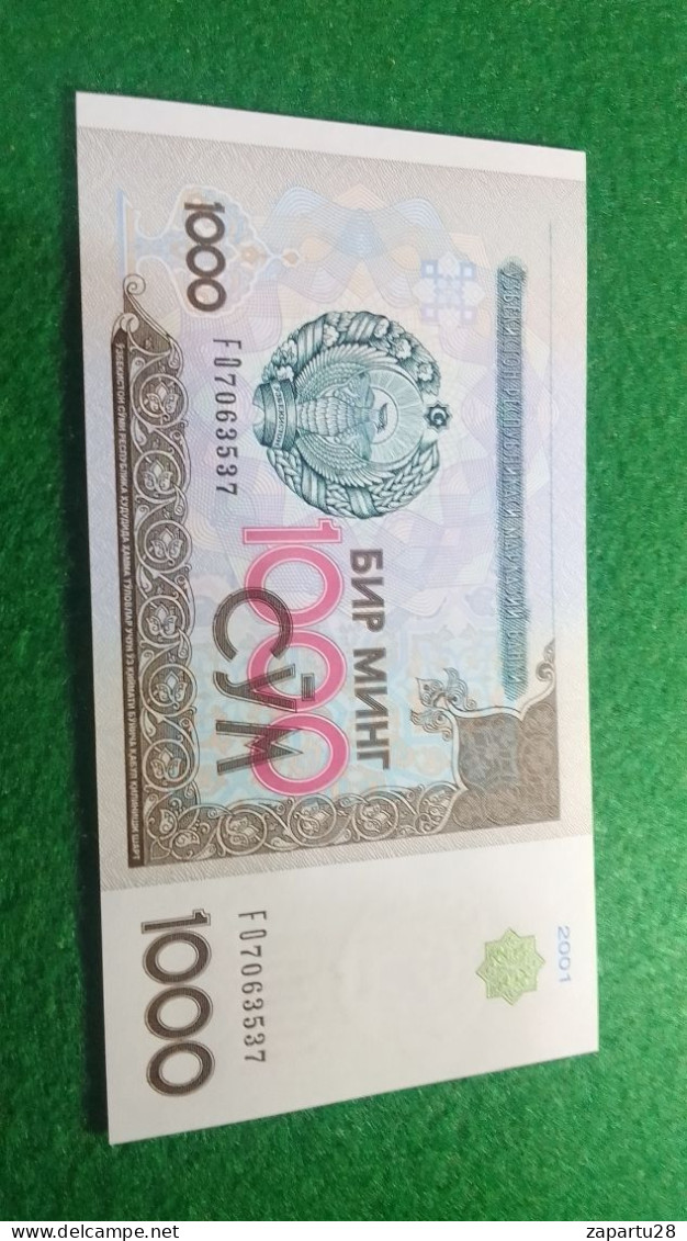 ÖZBEKİSTAN--   1000    SOM        UNC - Oezbekistan