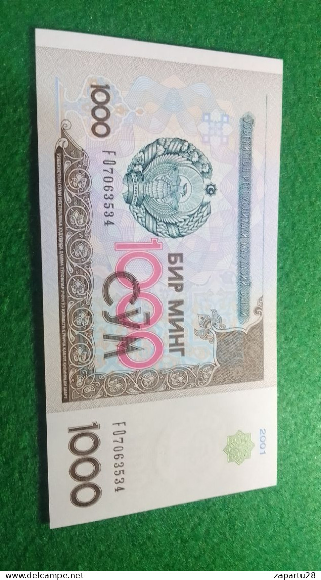 ÖZBEKİSTAN--   1000    SOM        UNC - Usbekistan