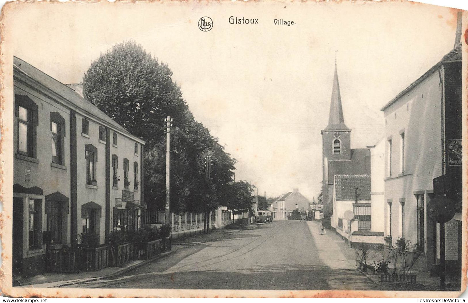 BELGIQUE - Gistoux - Village - Carte Postale Ancienne - Nijvel