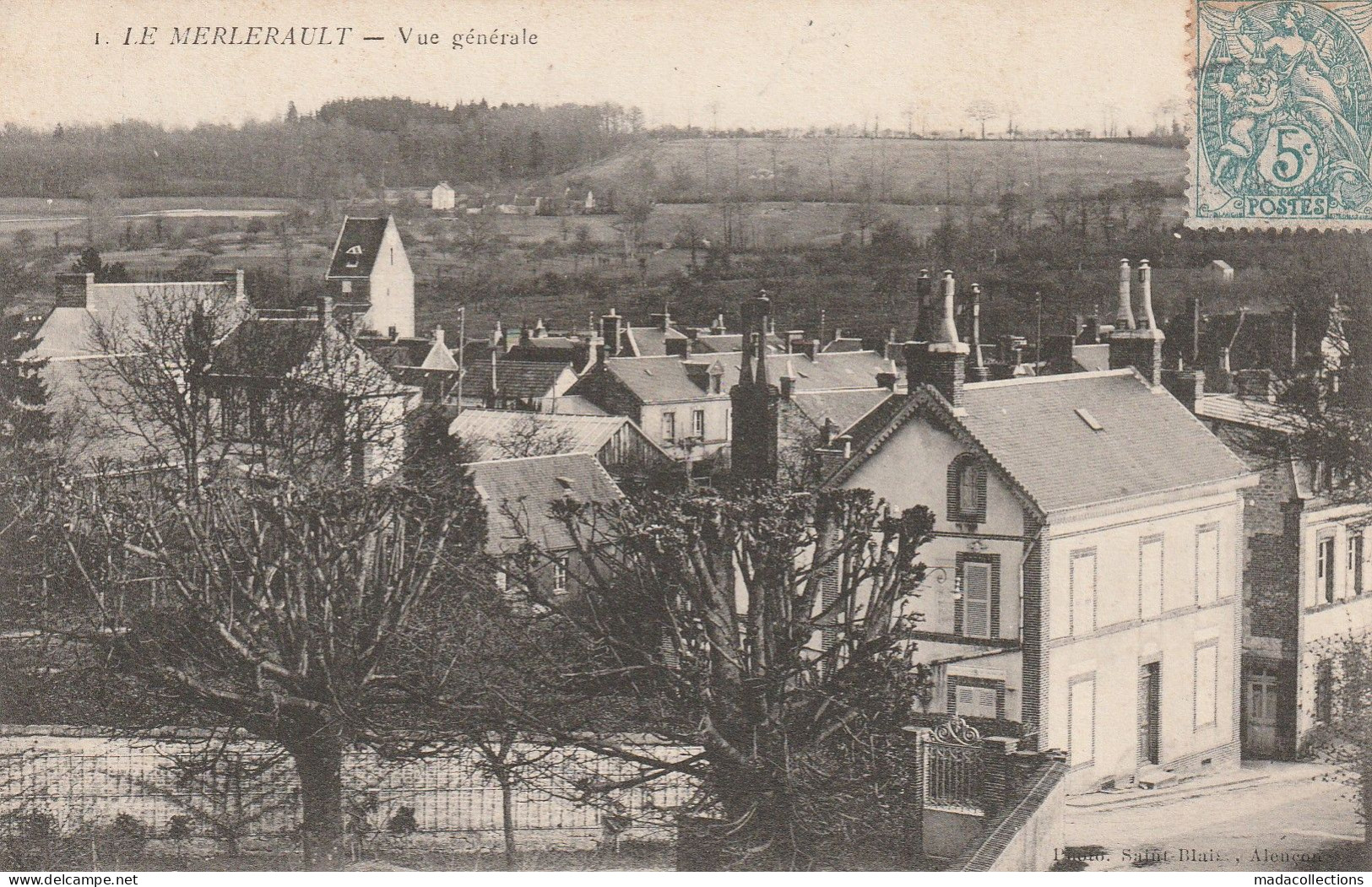 Le Merlerault  (61 - Orne) Vue Générale - Le Merlerault