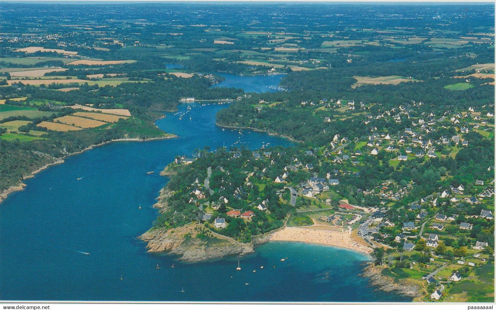 MOELAN SUR MER  LA PLAGE DE KERFANY ET L ESTUAIRE DU BELON - Moëlan-sur-Mer