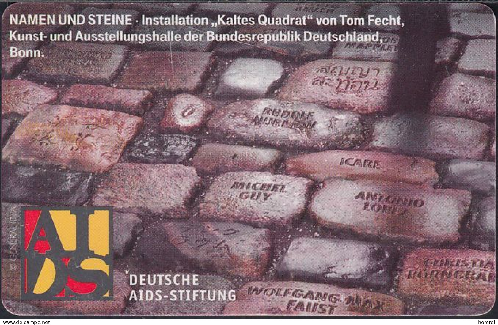 GERMANY PD14/99 Deutsche Aids-Stiftung -  DD: 3909 - P & PD-Series: Schalterkarten Der Dt. Telekom