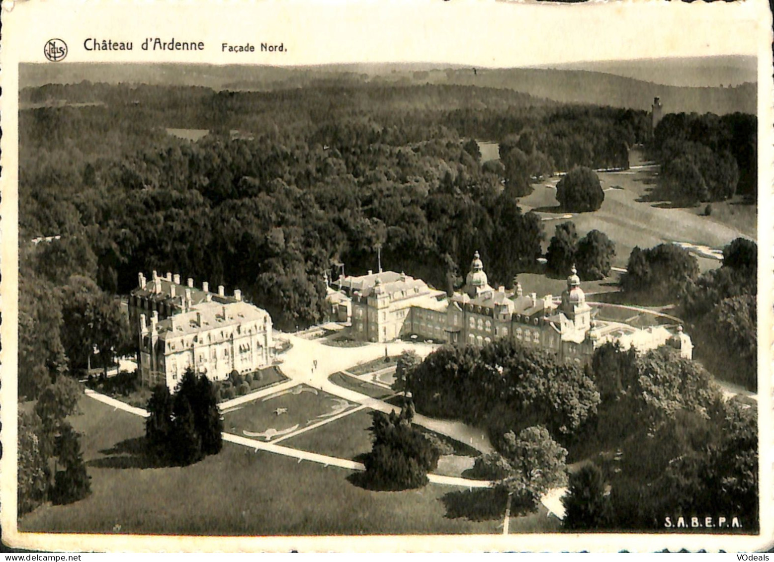 Belgique - Belgique - Namur - Houyet - Château D'Ardenne - Façade Nord - Saint-Hubert
