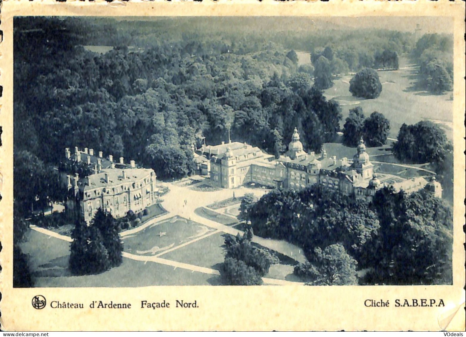 Belgique - Belgique - Namur - Houyet - Château D'Ardenne - Façade Nord - Saint-Hubert