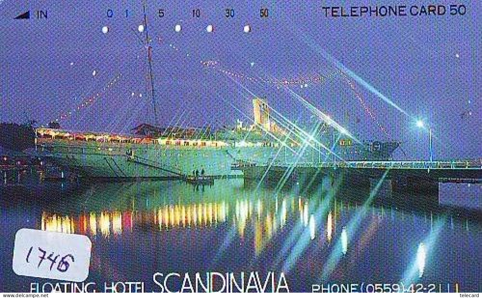 Télécarte JAPON *  * BATEAU * PHONECARD JAPAN * SHIP (1746) TK *  SCHIFF * Schip * Boot * Barco - Bateaux