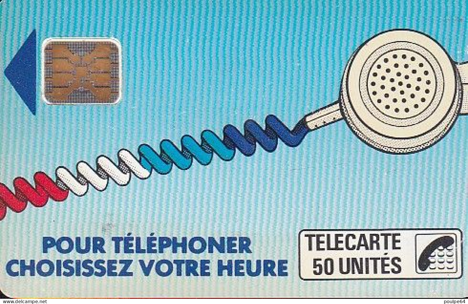 K017/610 - SC5  PØ7 - 50 Unités - (verso : 6 N° Encadrés  (série Des 10000) - Telefonschnur (Cordon)