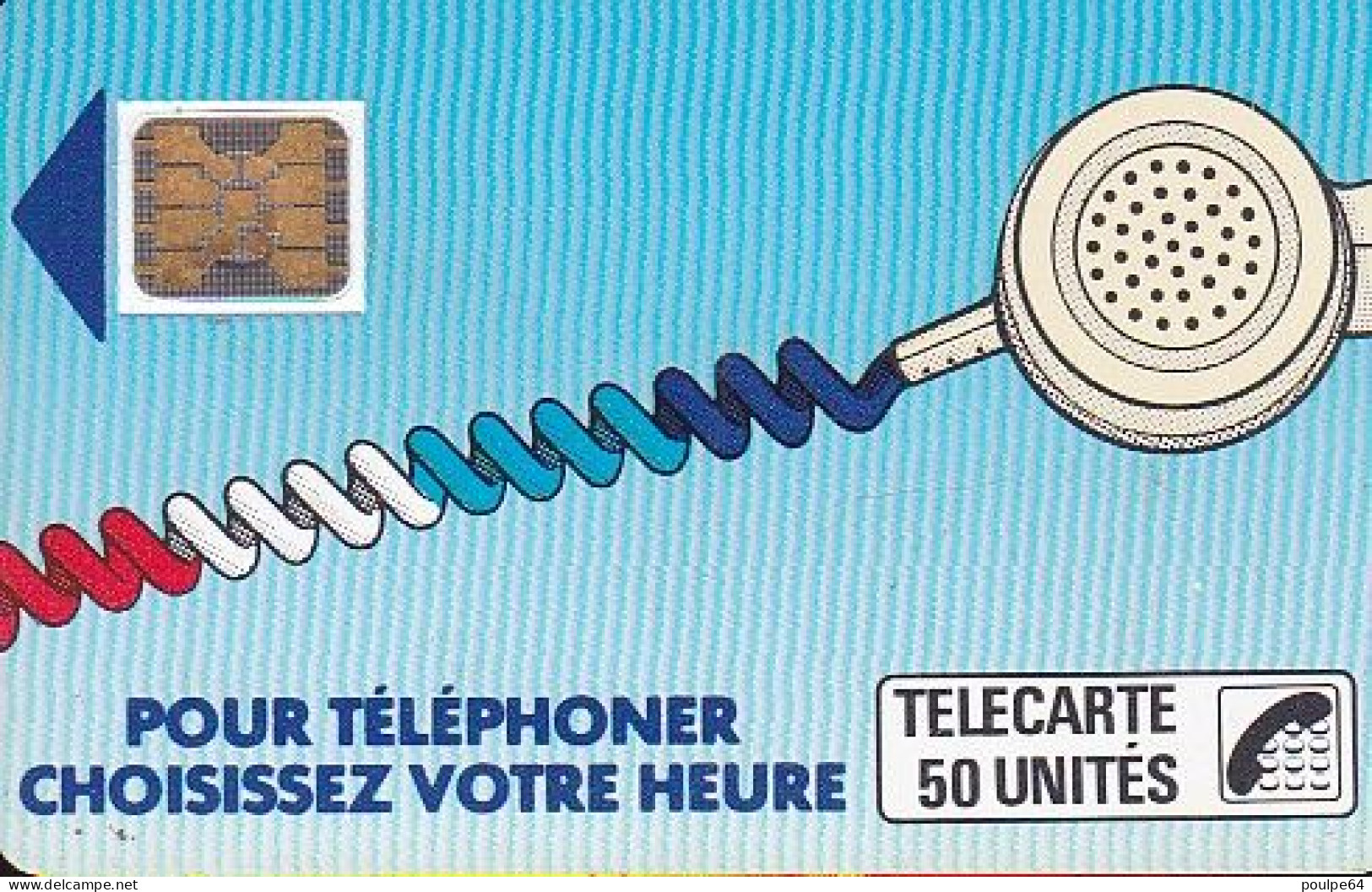 K016/610 - SC5on  PØ7 - 50 Unités - (verso : 6 N° Encadrés)  (série Des 10000) - Telefonschnur (Cordon)