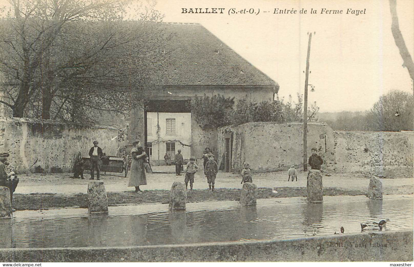 BAILLET Entrée De La Ferme Fayel - Baillet-en-France