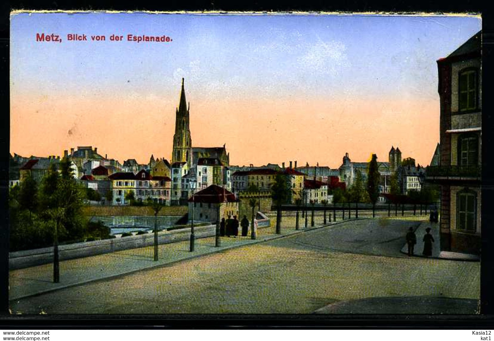 K00111)Ansichtskarte Metz - Lothringen