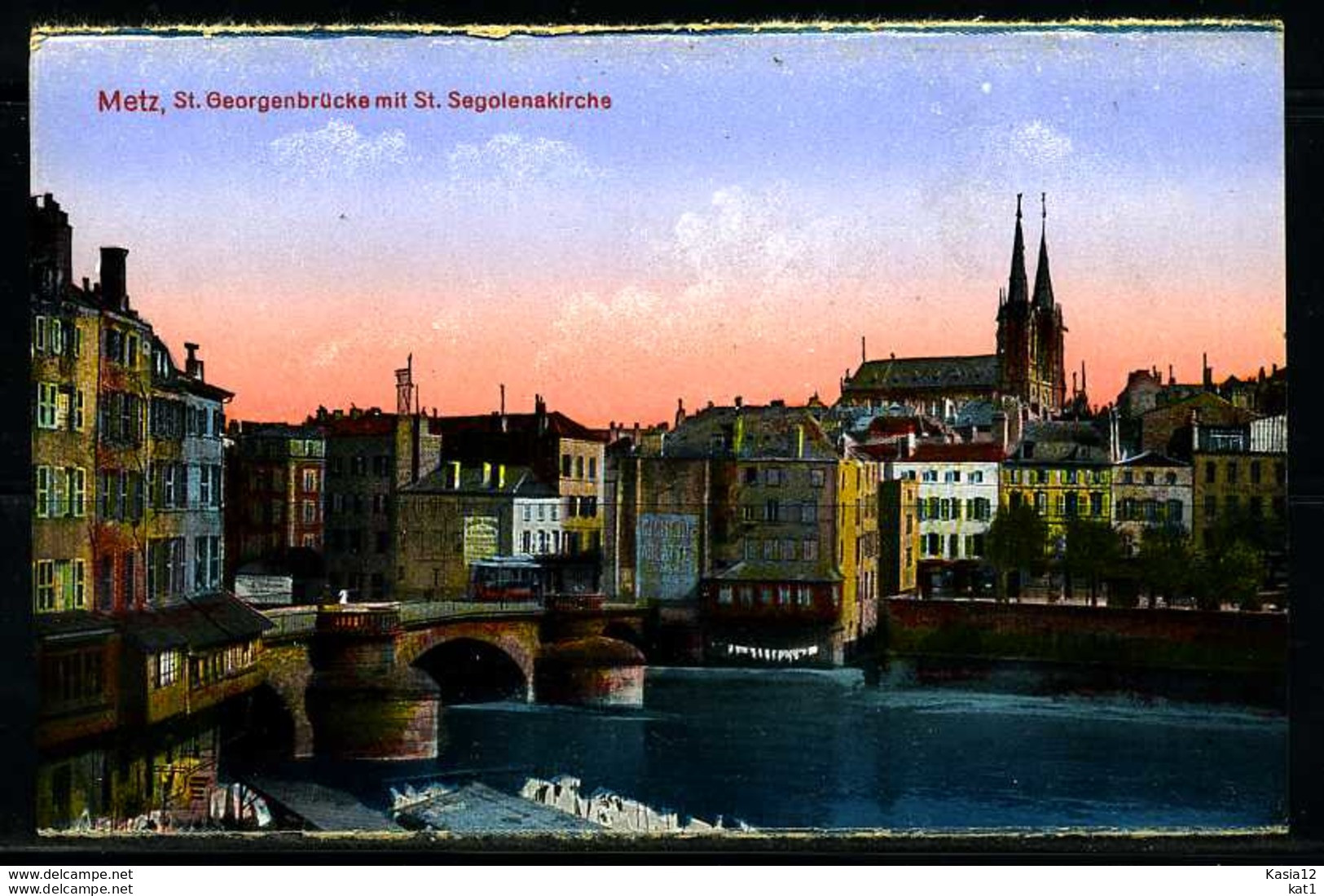 K00117)Ansichtskarte Metz - Lothringen
