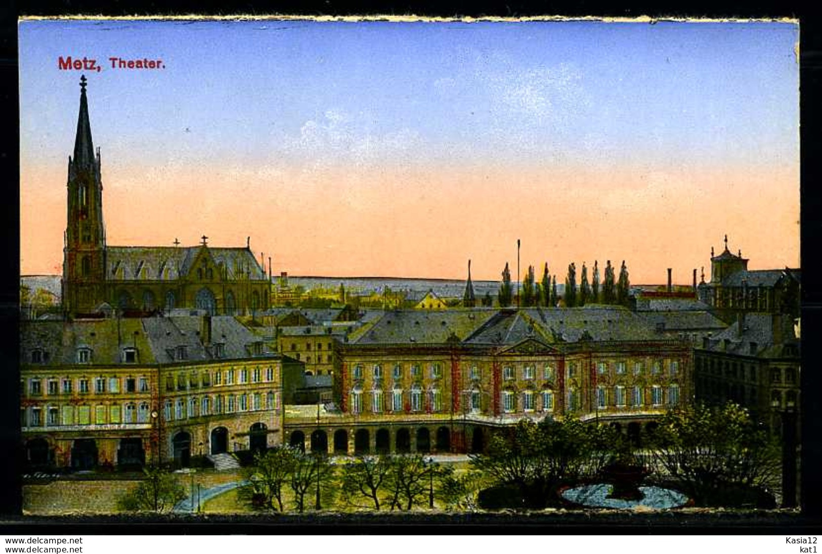 K00119)Ansichtskarte Metz - Lothringen