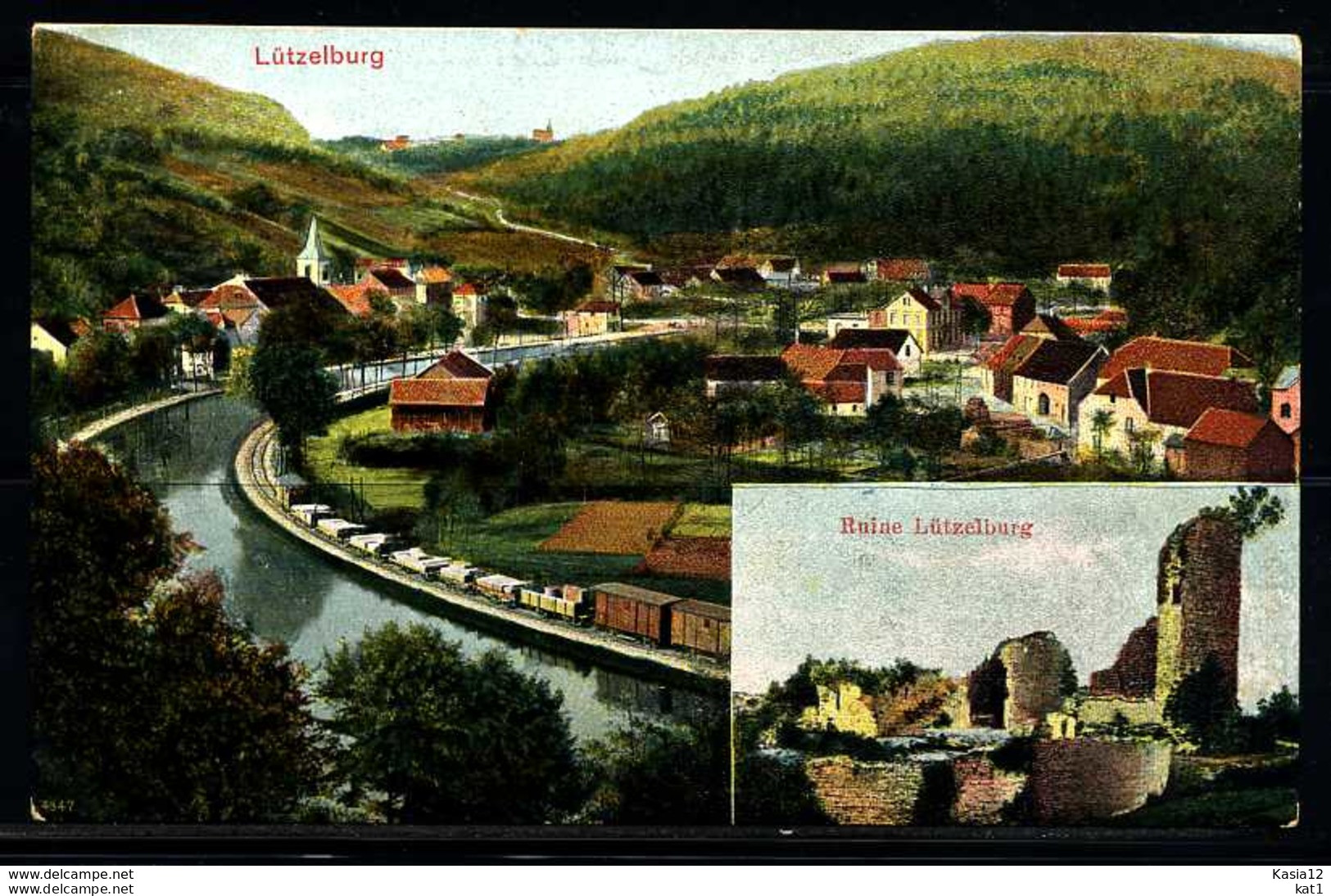 K00176)Ansichtskarte Lützelburg - Lothringen