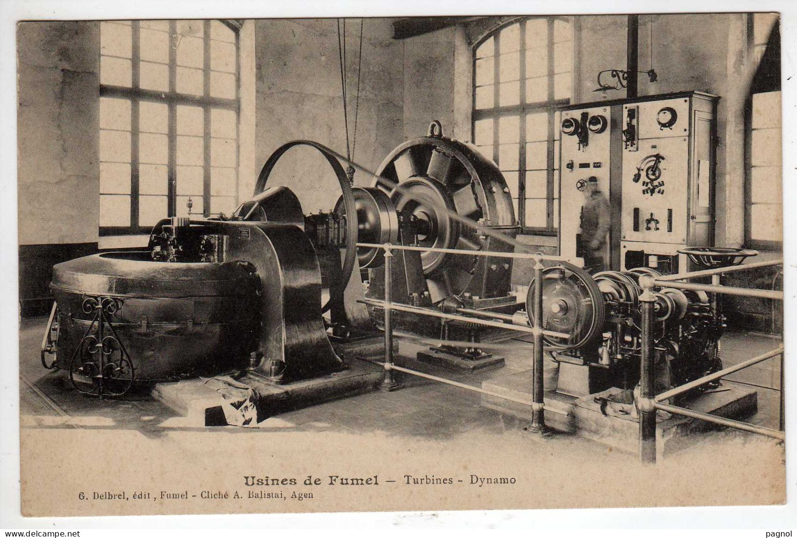 47 : Usines De Fumel :  Turbines - Dynamo - Fumel