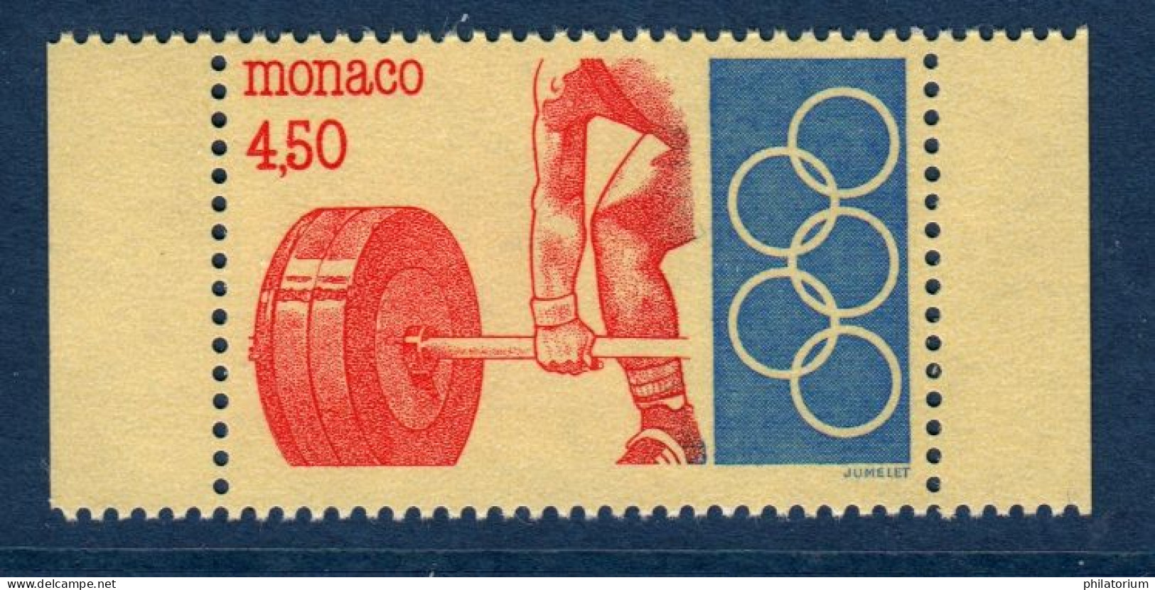 Monaco Neuf, Yvert   N° 1902, Haltérophilie, **, - Weightlifting