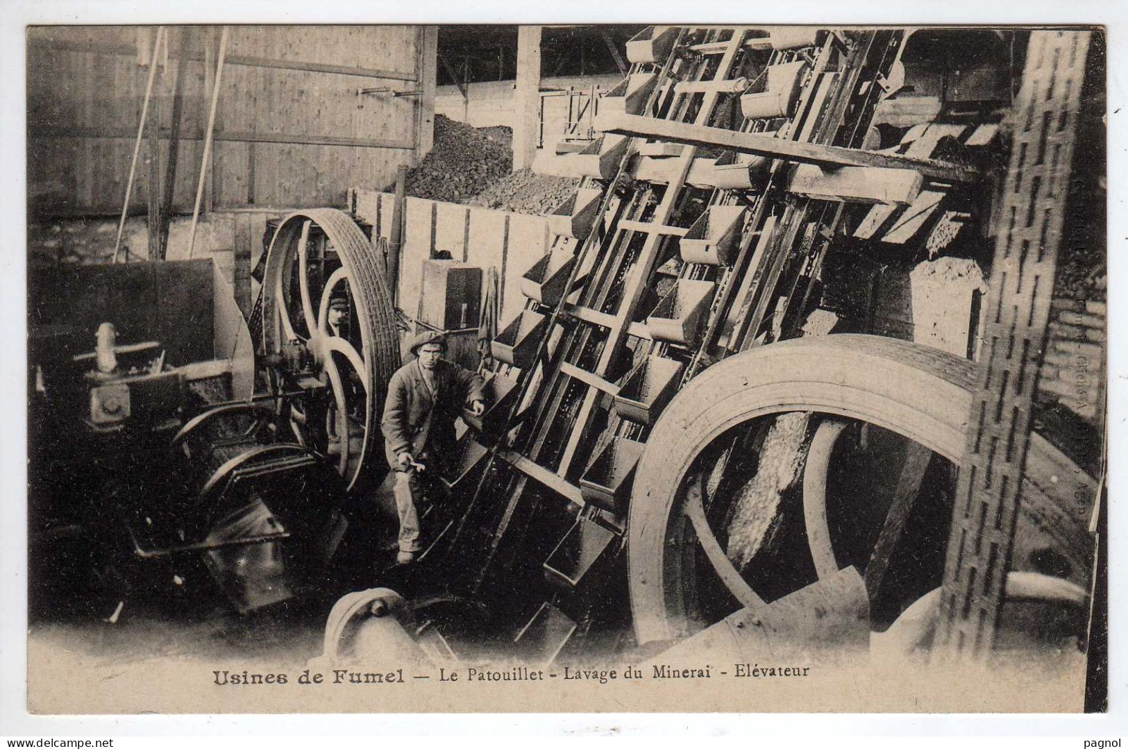 47 : Usines De Fumel :  Le Patouillet - Lavage Du Minerai - Elévateur - Fumel