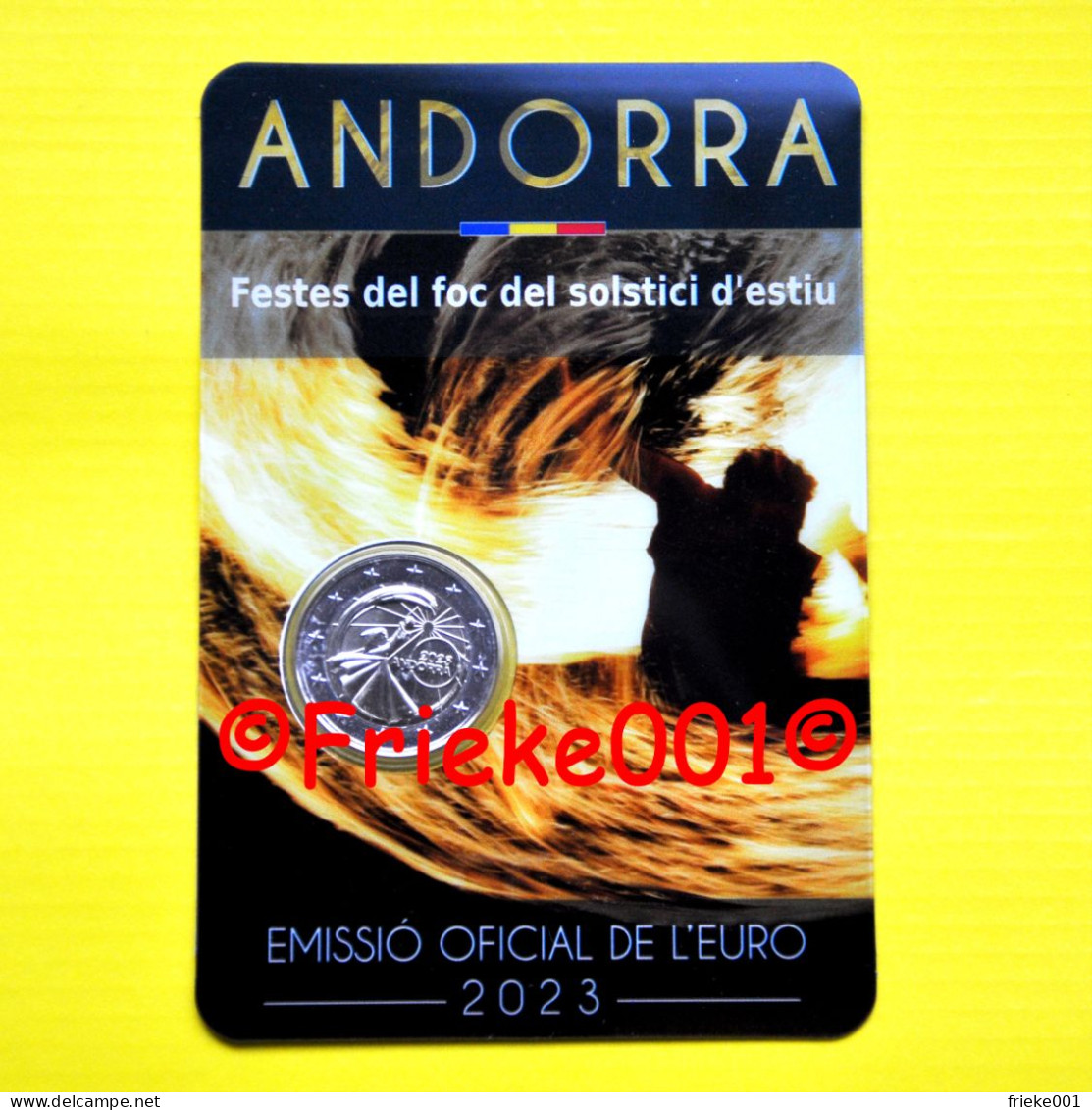 Andorra - 2 Euro 2023 Comm In Blister.(Zomerzonneweelde) - Andorre