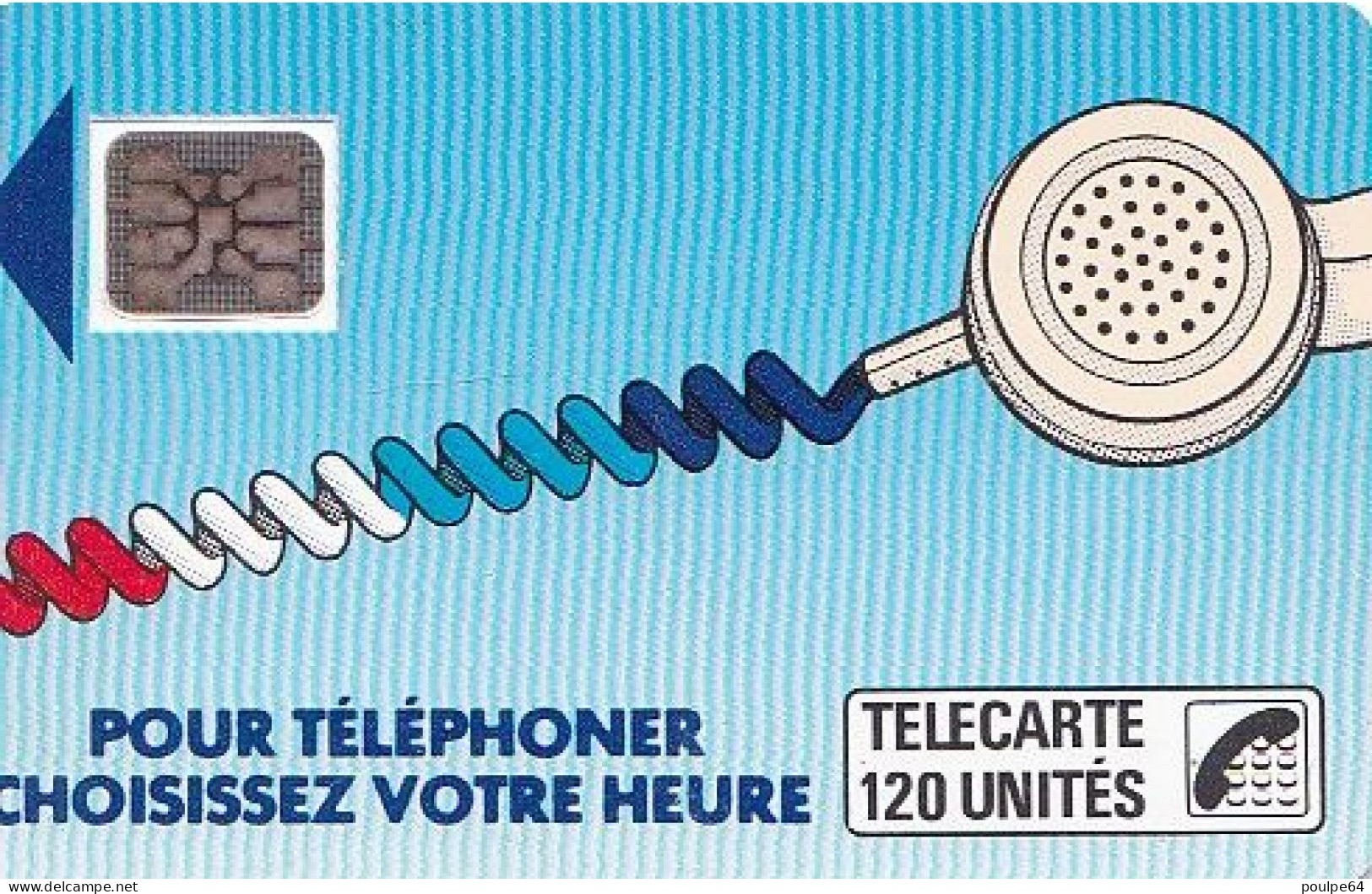 K033/610 - SC5an  PØ7 - 120 Unités - (verso : 6 N° Encadrés) (série 10000) - Telefonschnur (Cordon)