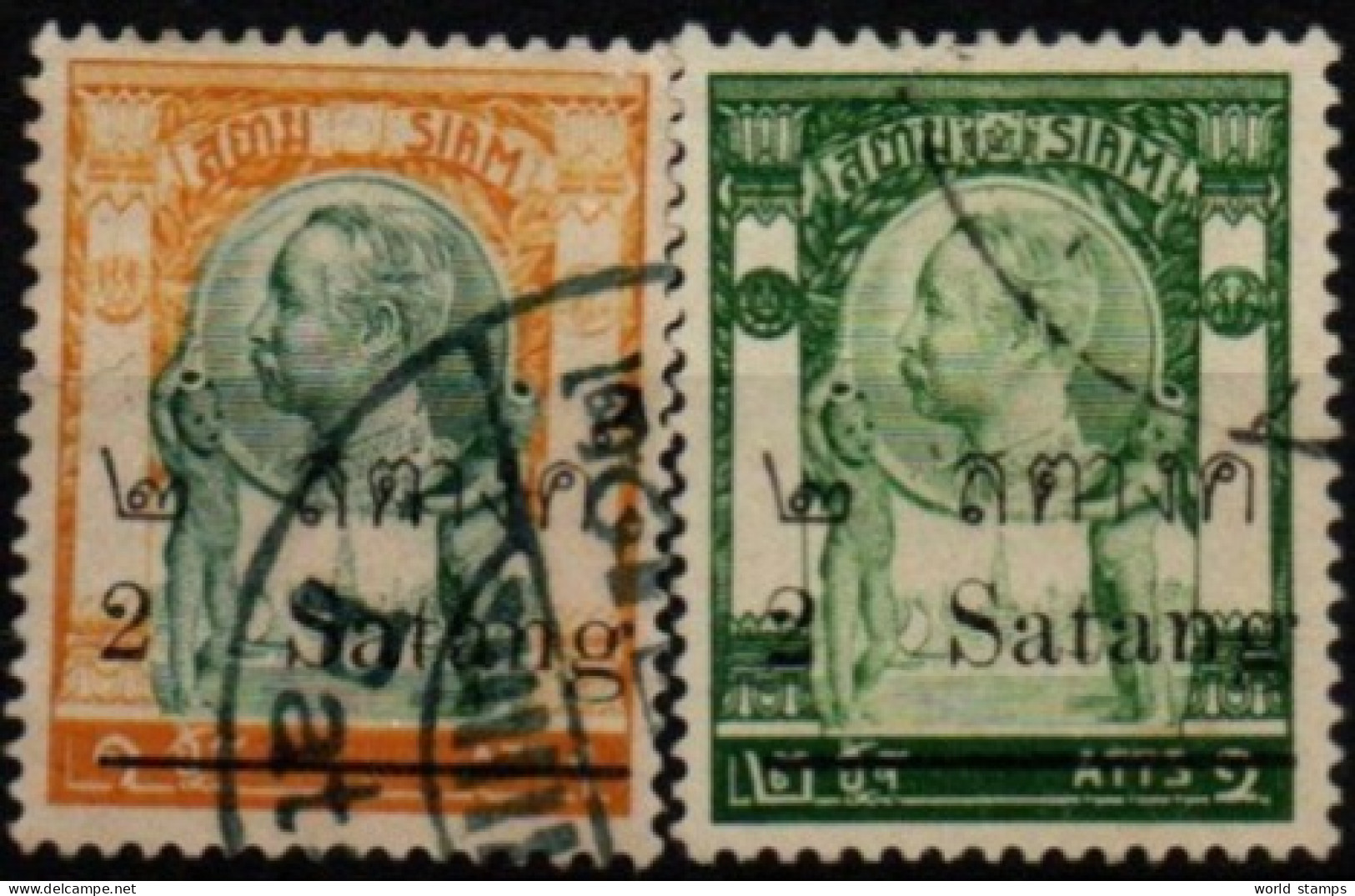 SIAM 1909-10 O - Siam