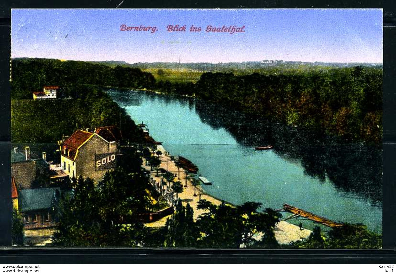 K02486)Ansichtskarte Bernburg - Bernburg (Saale)
