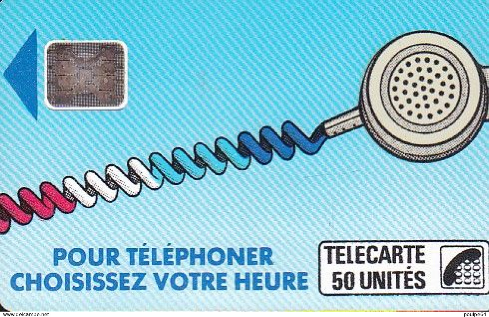 K035/510 - SC5an  PØ7 - 50 Unités - (verso : 5 N° Encadrés) (glacée) - Telefonschnur (Cordon)