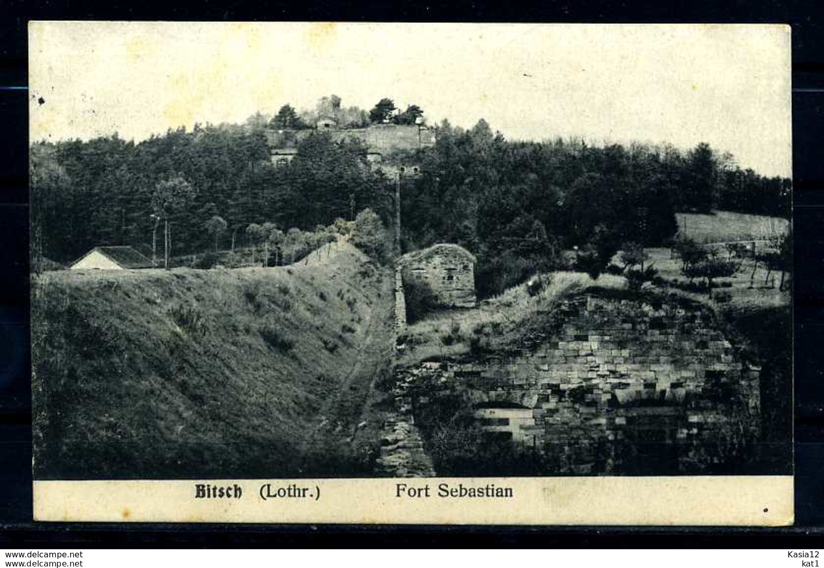 K02733)Ansichtskarte Bitsch 1915 - Lothringen