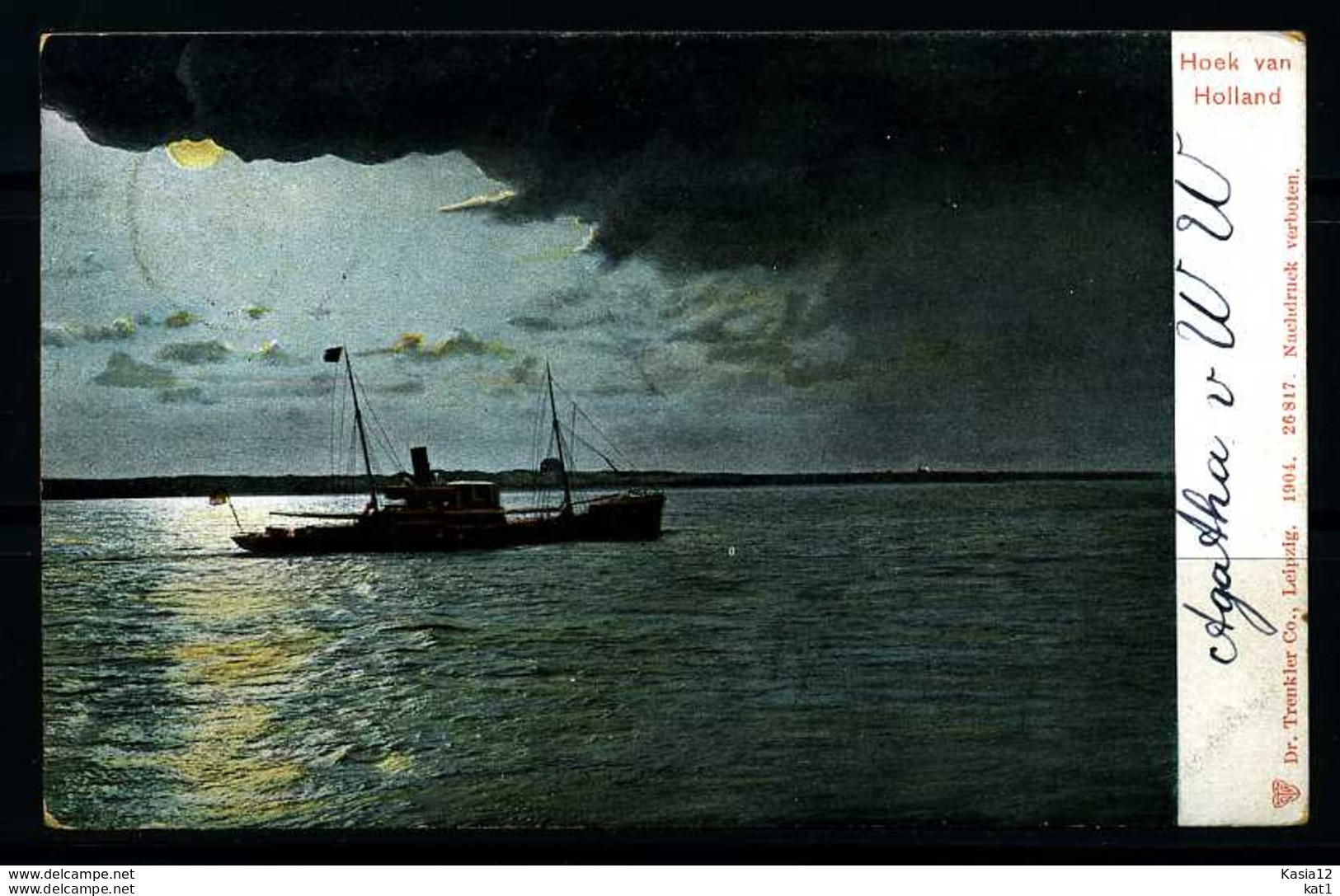 K02840)Ansichtskarte Hoek Van Holland 1905 - Hoek Van Holland