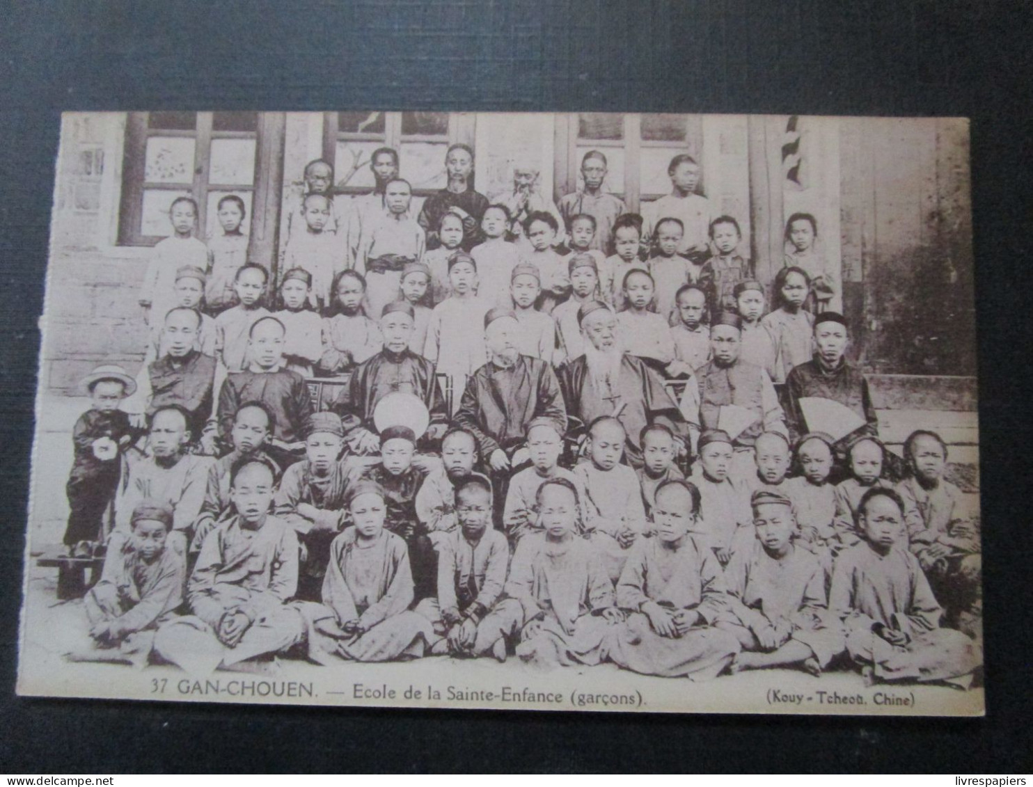 Chine Gan Chouen Ecole St Enfance Cpa - Chine