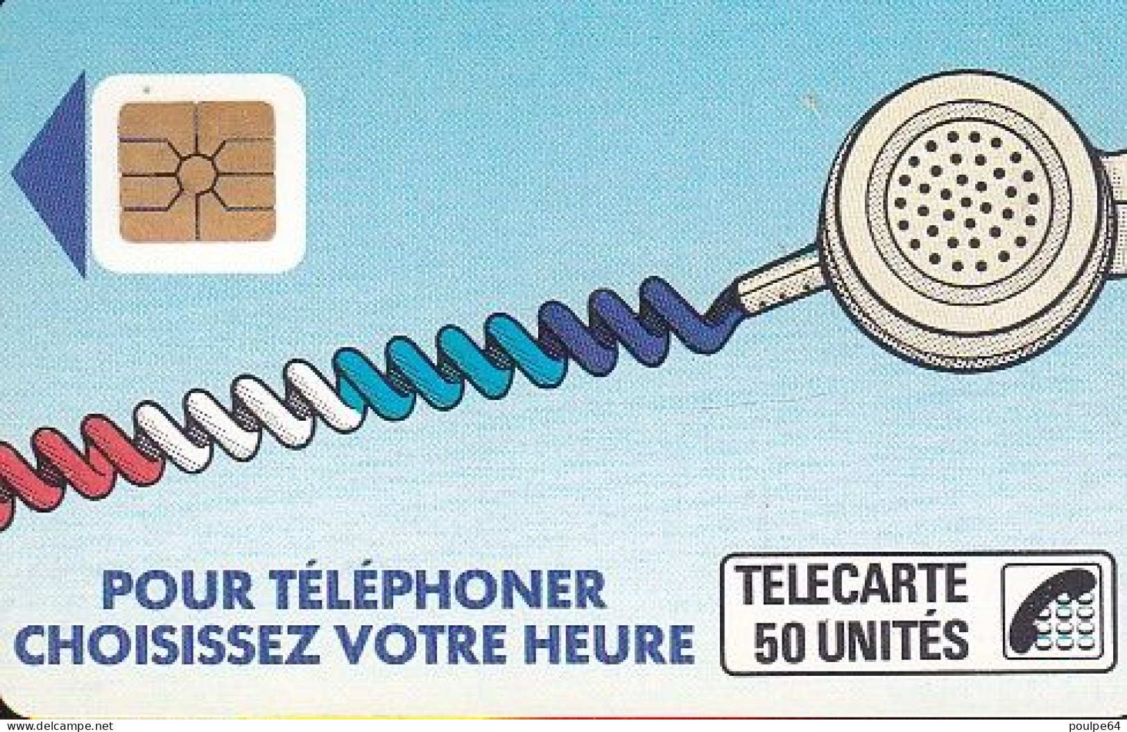 K045/410 - SO2  SP - 50 Unités - (verso : 4 N° Encadrés) - Telefonschnur (Cordon)