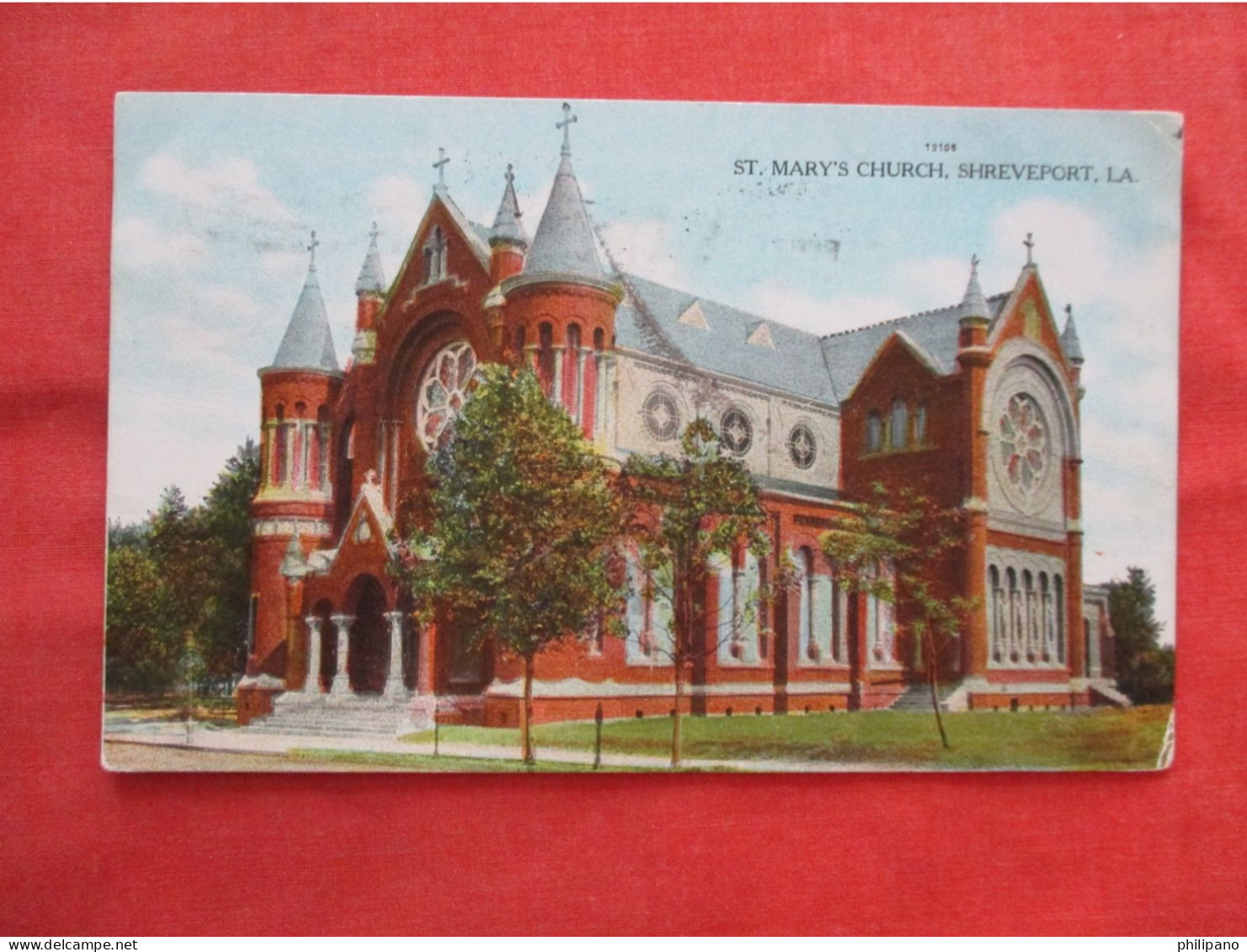 Saint Mary's Church.     Shreveport    Louisiana >     Ref 6265 - Shreveport