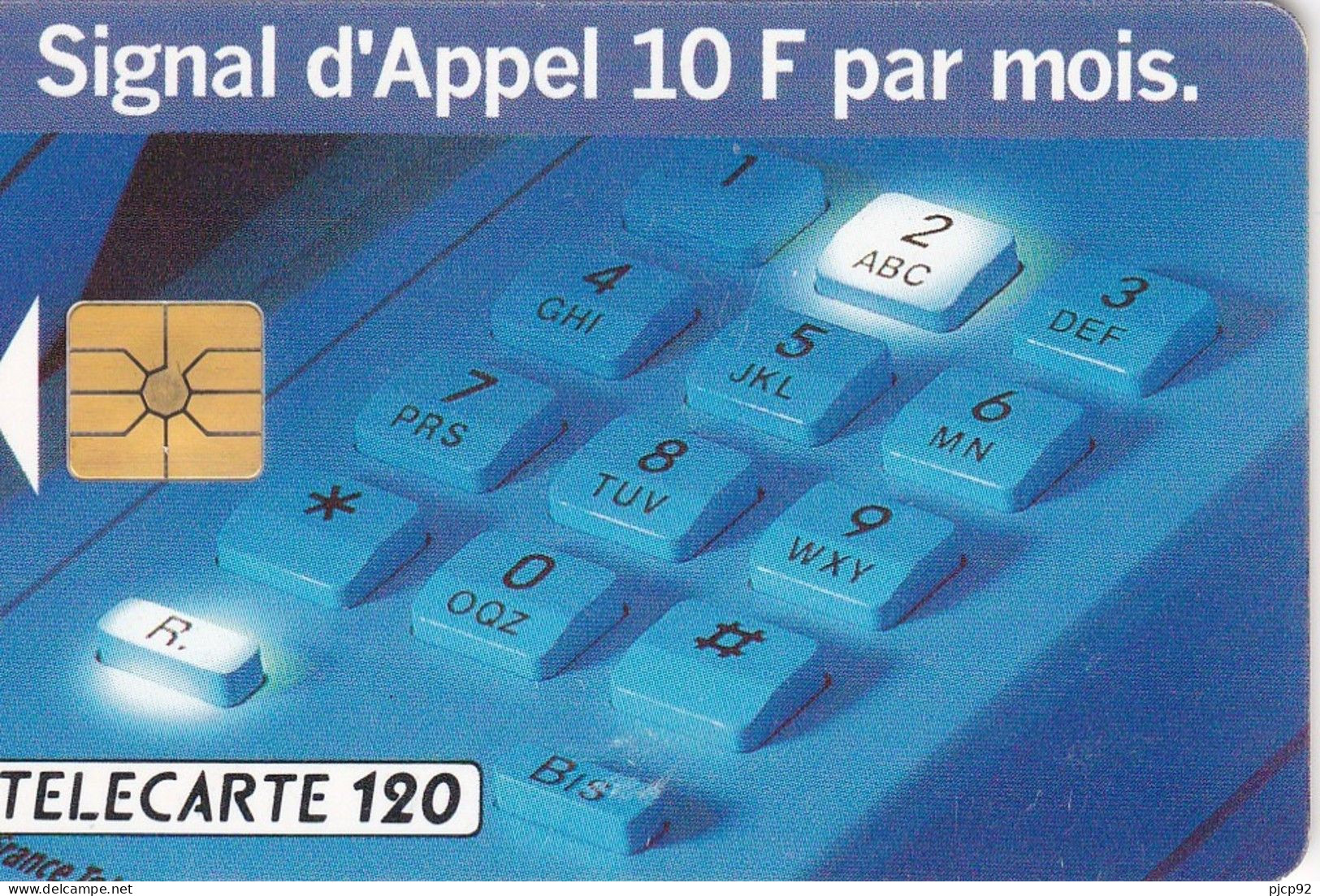 France - 1993  - Télécarte 50 Unités - Signal D'appel - 1993