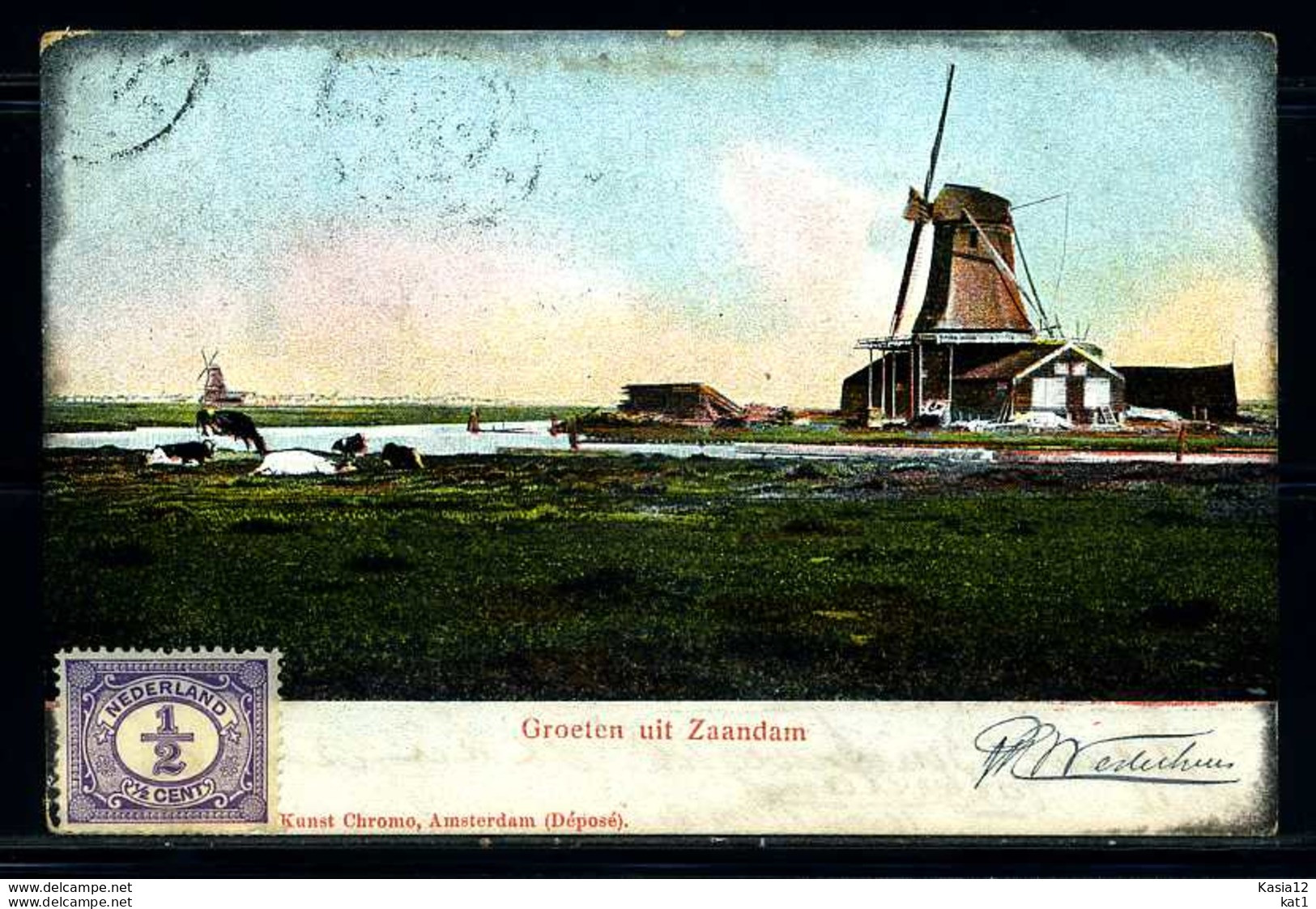 K01067)Ansichtskarte Zaandam - Zaandam