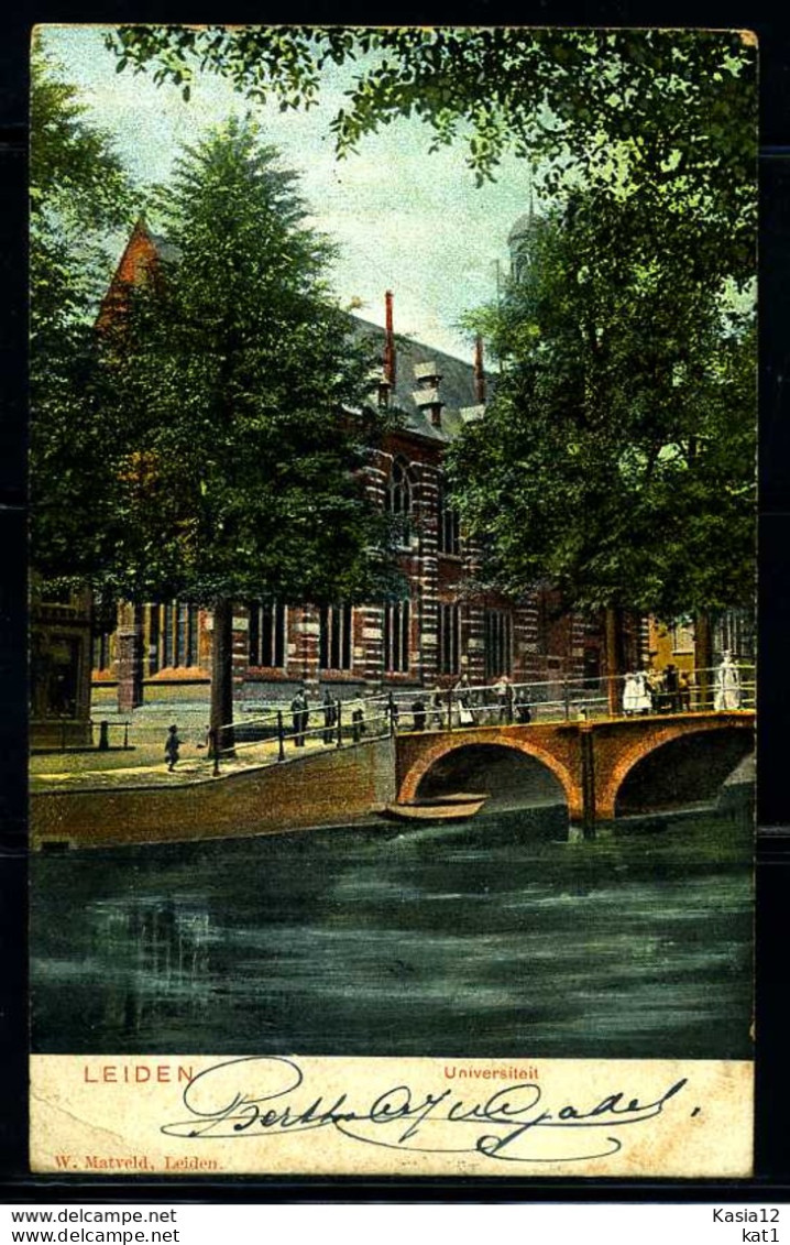 K01081)Ansichtskarte Leiden - Leiden